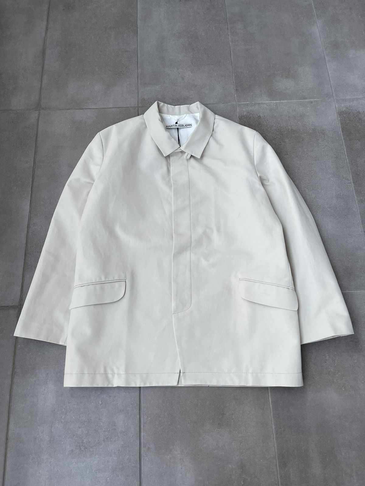 Martin Asbjorn !DS! AW22 Martin Asbjorn Beige Short Coat Jacket Size US M / EU 48-50 / 2 - 4 Thumbnail