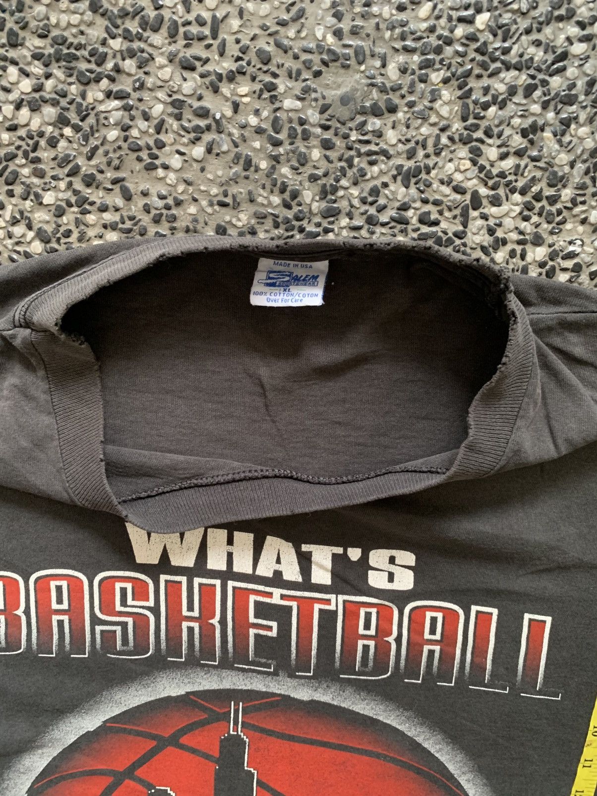 NBA × Salem Sportswear × Vintage Vintage 90s Whats Basketball Without #45 Jordan Bulls Tees Size US XL / EU 56 / 4 - 6 Thumbnail
