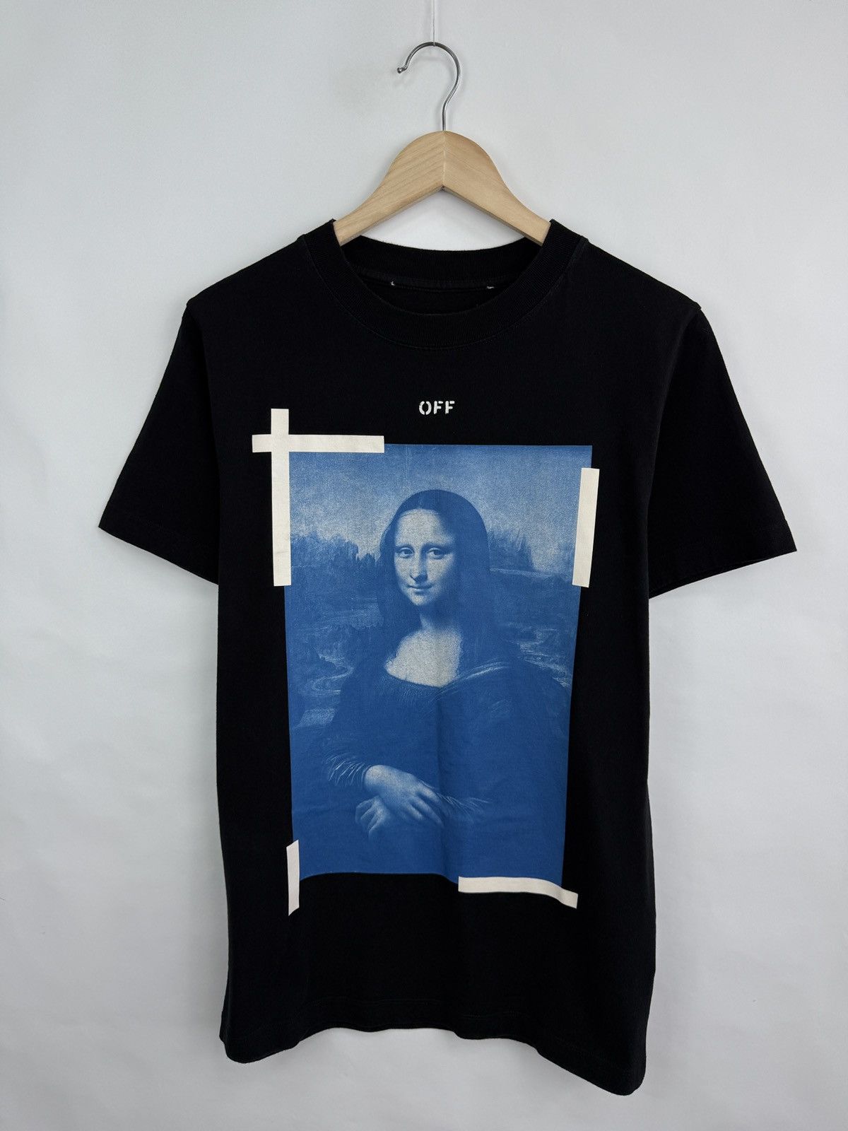 Off-White Off White Mona Lisa T-Shirt Y2K Rare Retro Hype Size US S / EU 44-46 / 1 - 3 Thumbnail