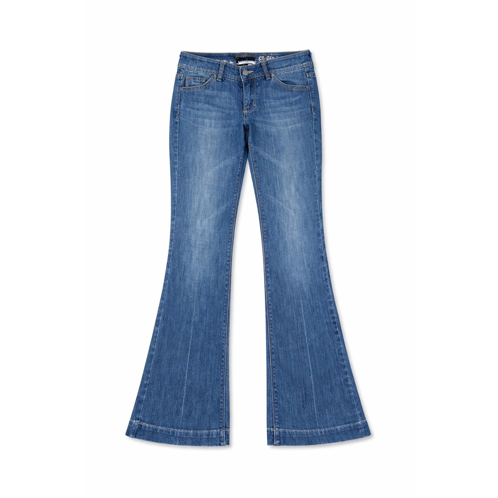 Nordstrom Vintage Y2K Flare Jeans- Embroidery + Low-raise Size 6 S Size 28" / US 6 / IT 42 - 1 Thumbnail