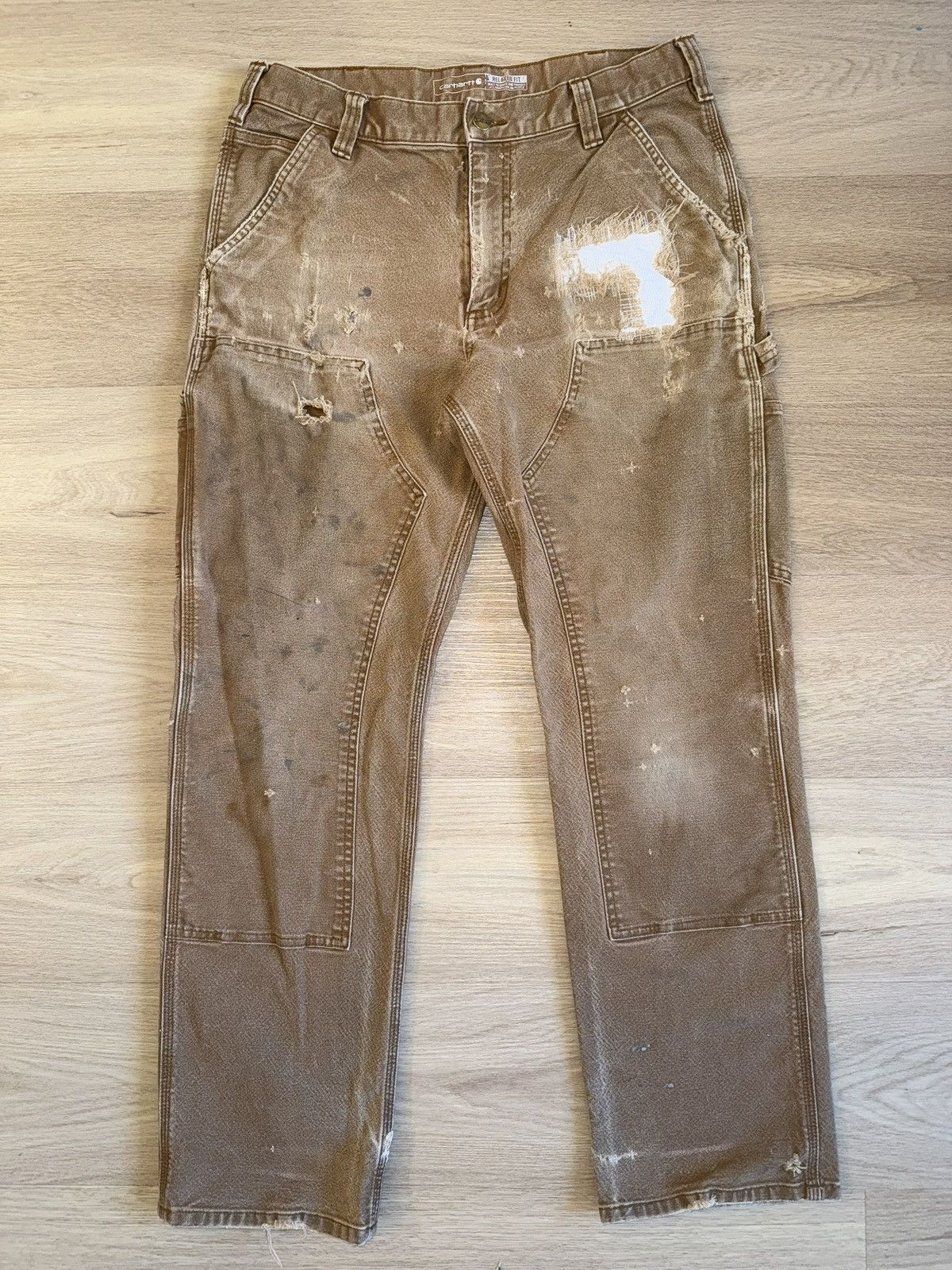 Carhartt Carhartt Repaired Double Knee Size US 34 / EU 50 - 1 Thumbnail