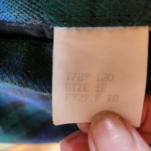 Pendleton Pendleton Authentic Black Watch Tartan Wool Lined Sz. 12 Dre Size 30" / US 8 / IT 44 - 6 Thumbnail