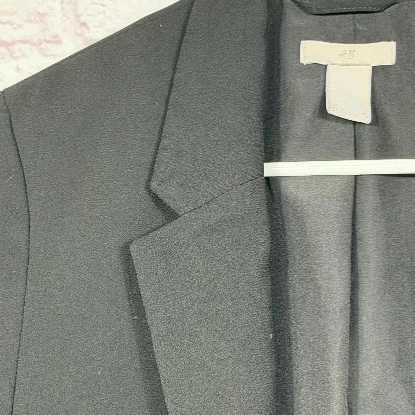 H&M H&M Women's Black Blazer Size 6 Size S / US 4 / IT 40 - 3 Thumbnail