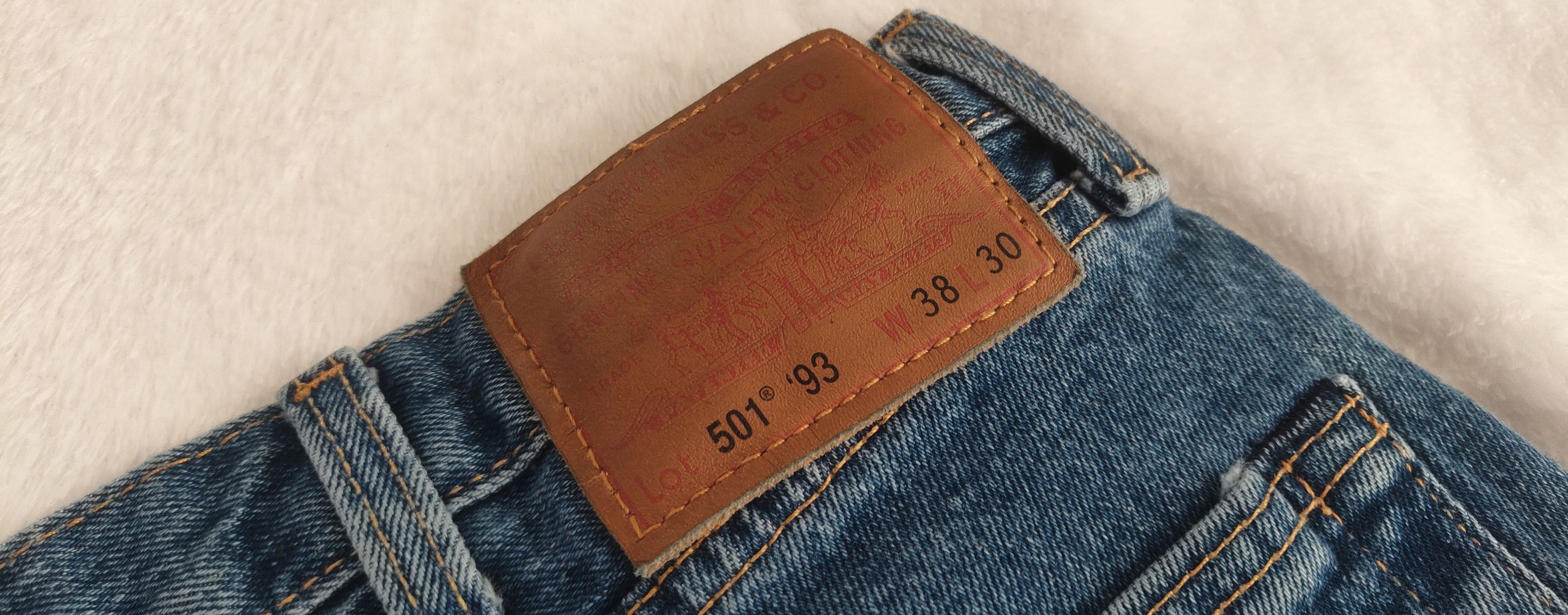 Levi's Classic Levi's Denim Blue Jeans Size US 38 / EU 54 - 2 Thumbnail