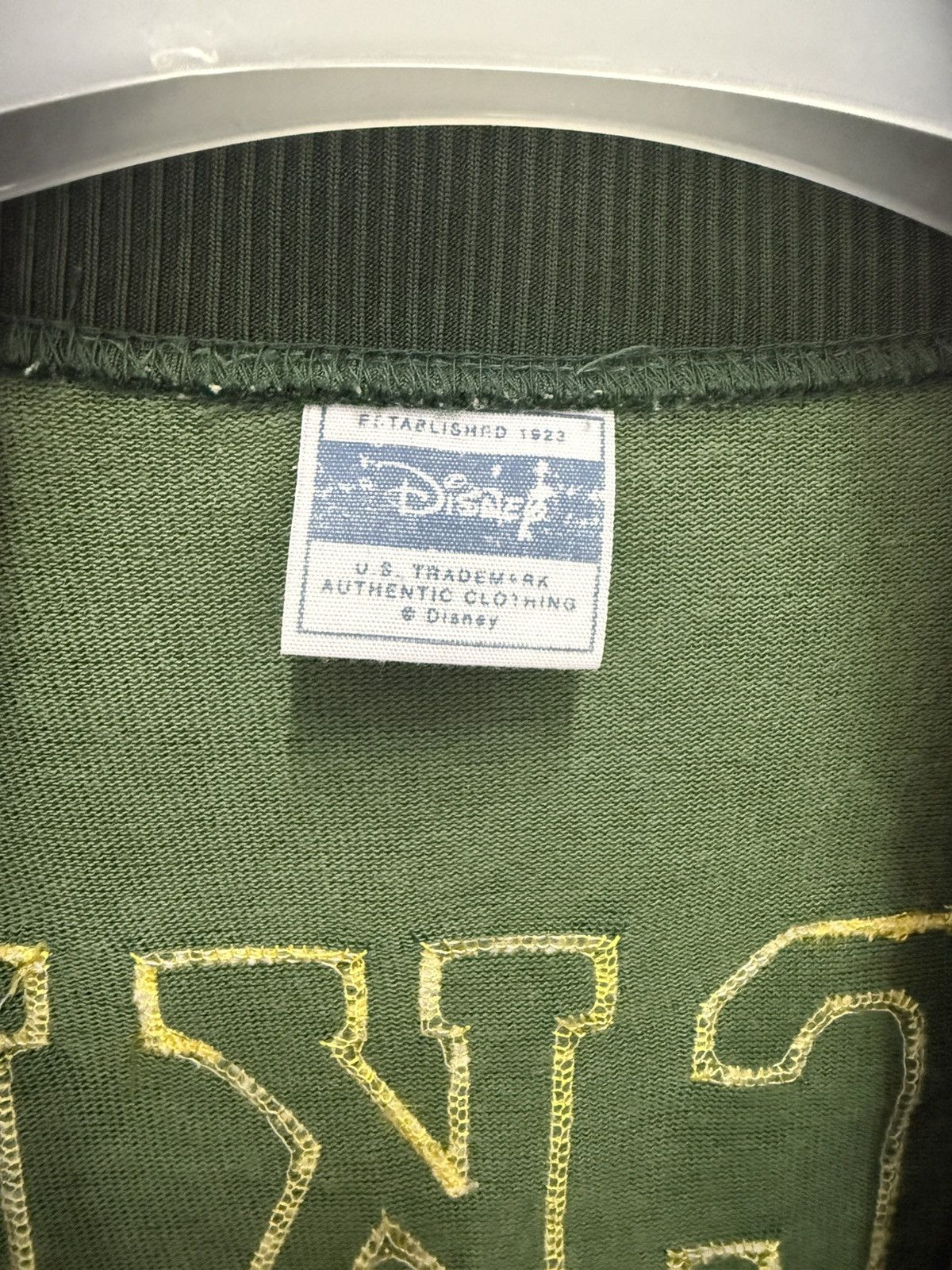 Disney 🔥 Vintage Mickey Mouse Disney Park Track Top - L Size US L / EU 52-54 / 3 - 7 Thumbnail