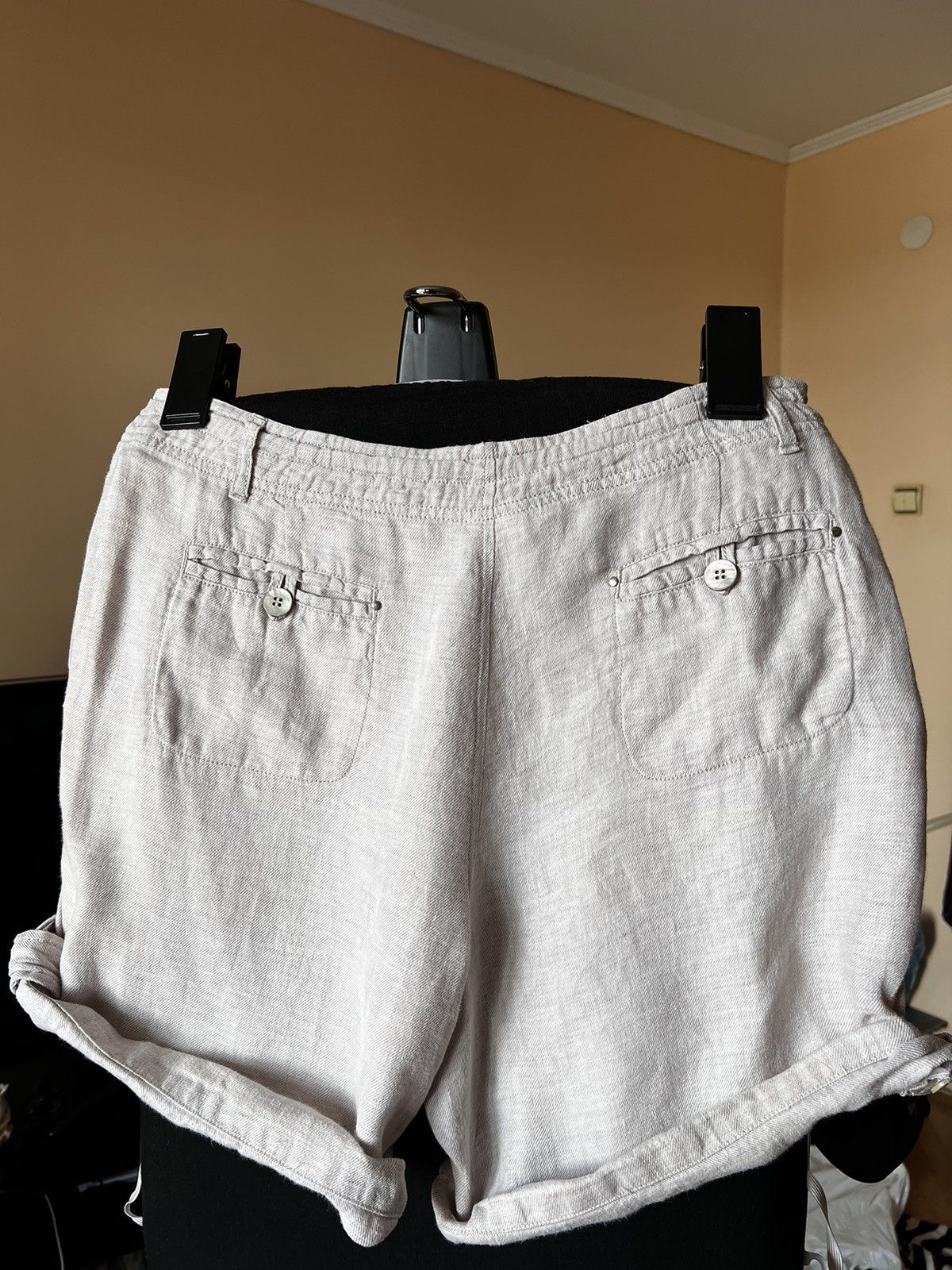 Max Mara × Weekend Max Mara Weekend Max Mara linen shorts womens Size 32" / US 10 / IT 46 - 11 Thumbnail