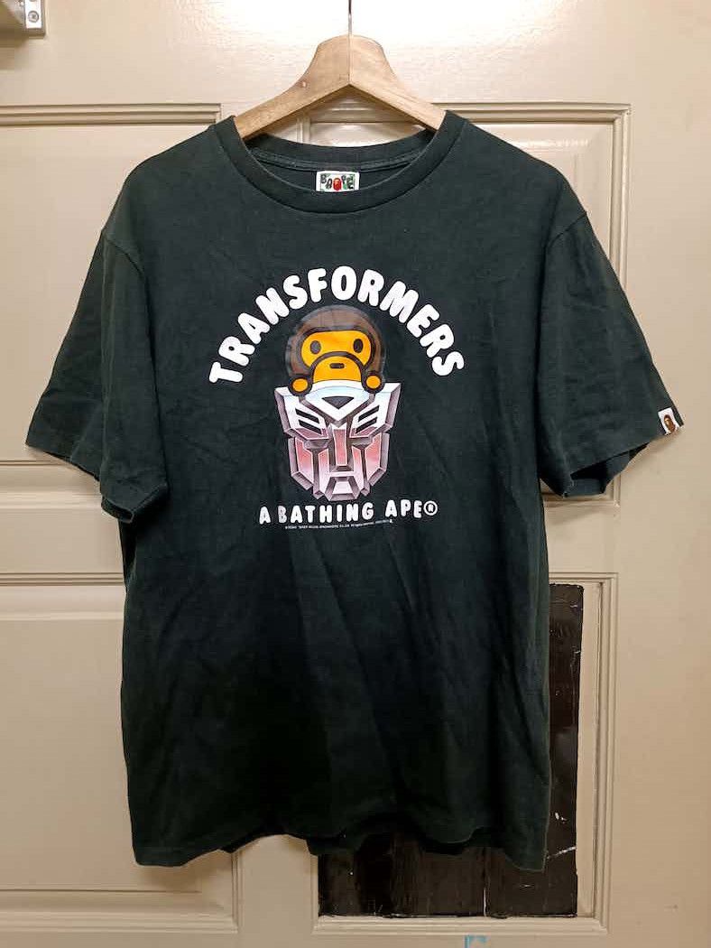 Bape Transformers Tee | Grailed