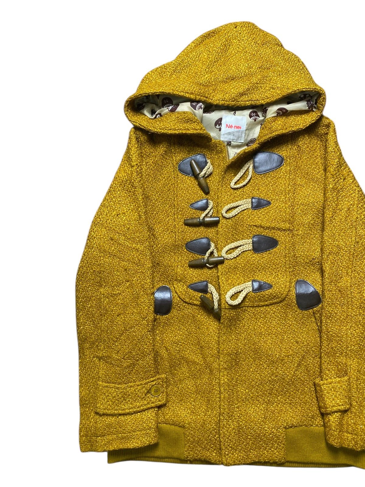 Ne-Net VINTAGE NE-NET BY ISSEY MIYAKI WOOL DUFFLE COAT HOODIE Size US M / EU 48-50 / 2 - 5 Thumbnail
