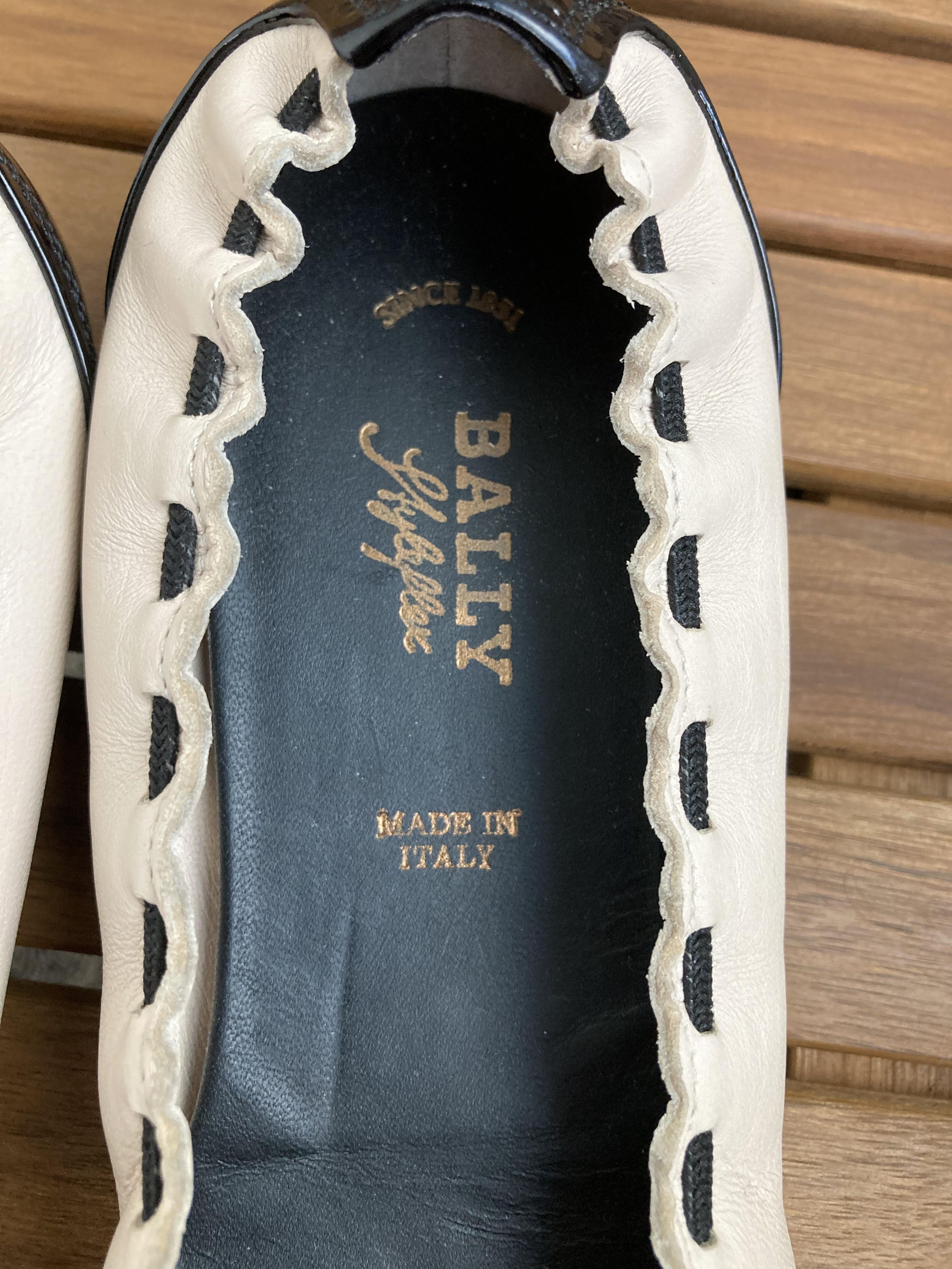 Bally BALLY Style Flex Leather Ballet Flats "Sayana" Size US 7.5 / IT 37.5 - 5 Thumbnail