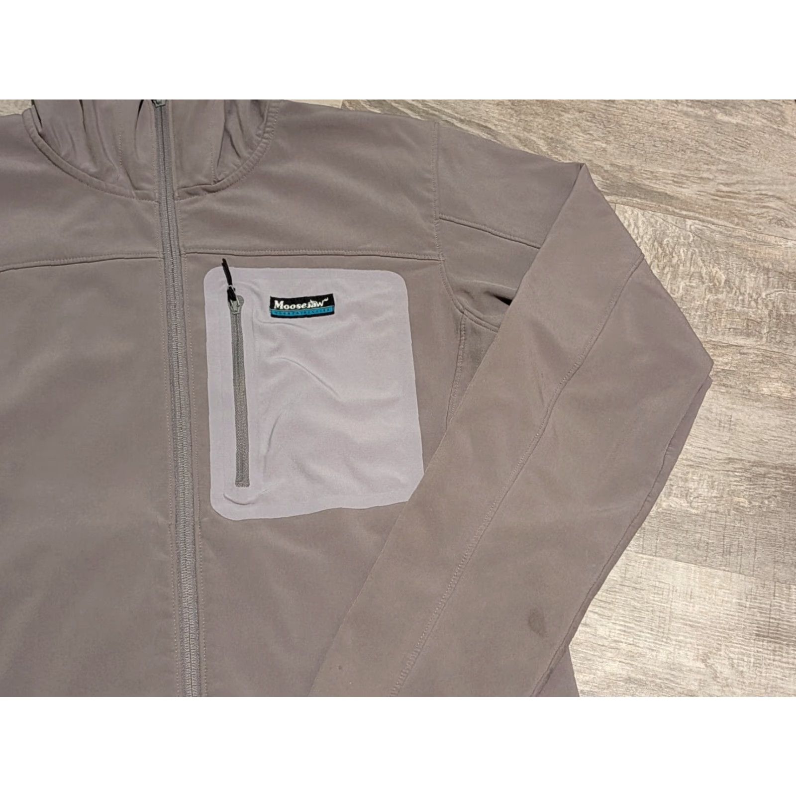 Vintage Moosejaw Mountaineering Jacket Adult Medium Gray Hooded Lined Mens Size US M / EU 48-50 / 2 - 3 Thumbnail