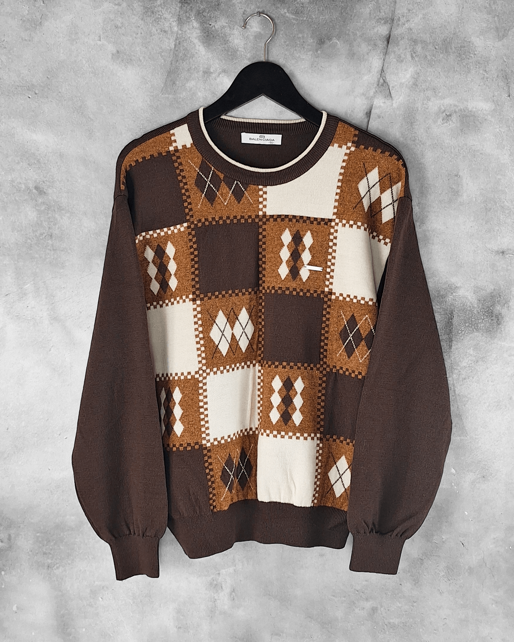 Balenciaga Vintage Balenciaga Knit Sweatshirt Size US S / EU 44-46 / 1 - 1 Thumbnail