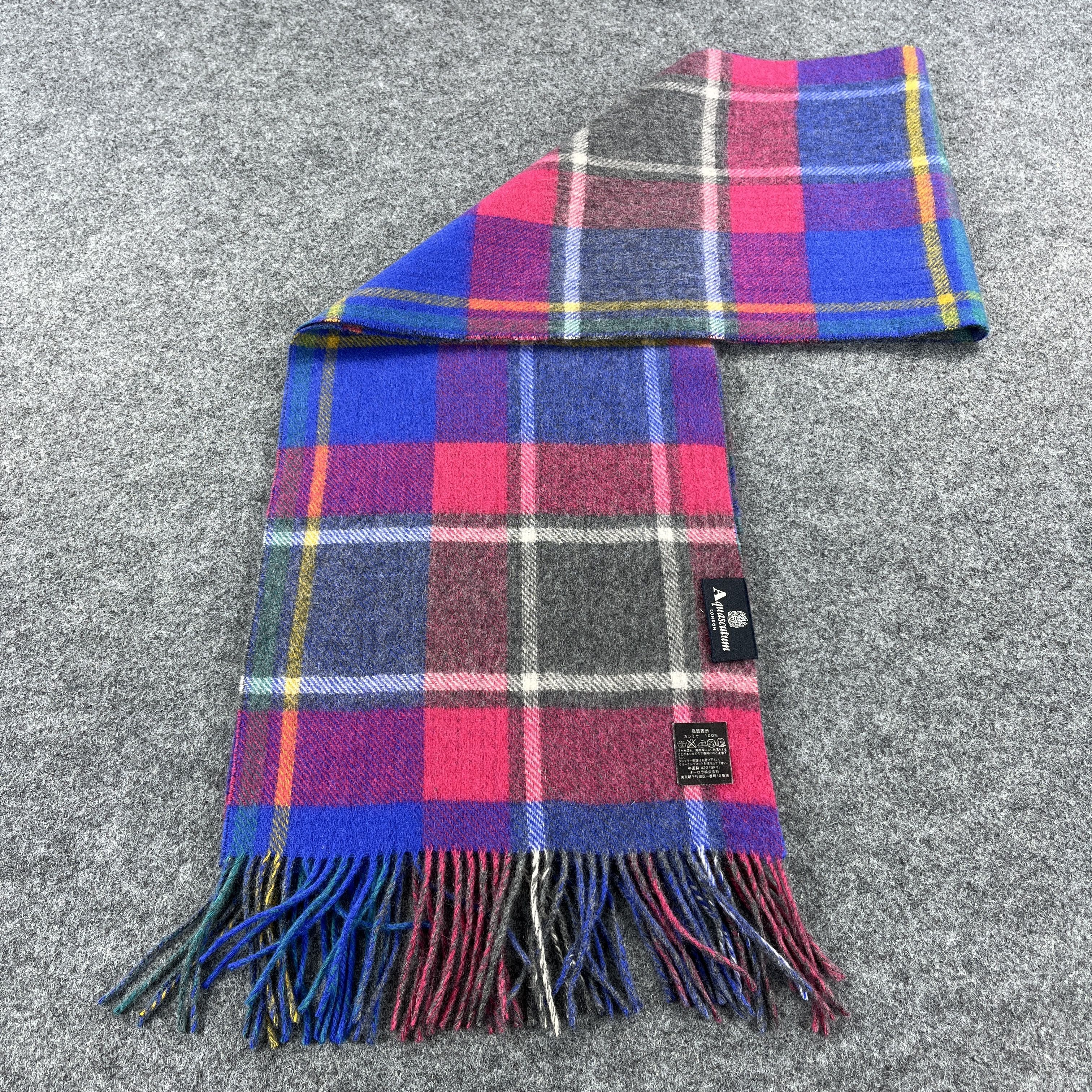 Aquascutum Aquascutum Scarf / Muffler / Neckwear T1276 Size ONE SIZE - 3 Thumbnail