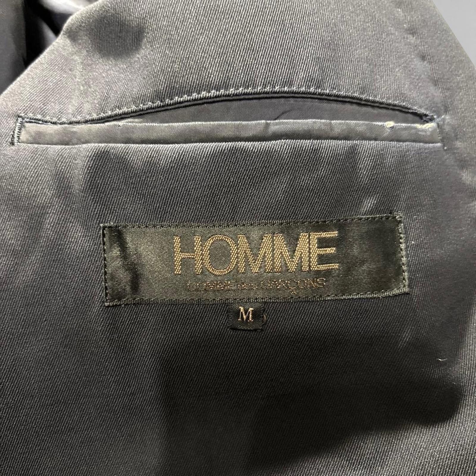 Comme des Garcons Comme des Garçons - Navy Blue Suit Jacket and Trousers Set Size 40R - 4 Thumbnail