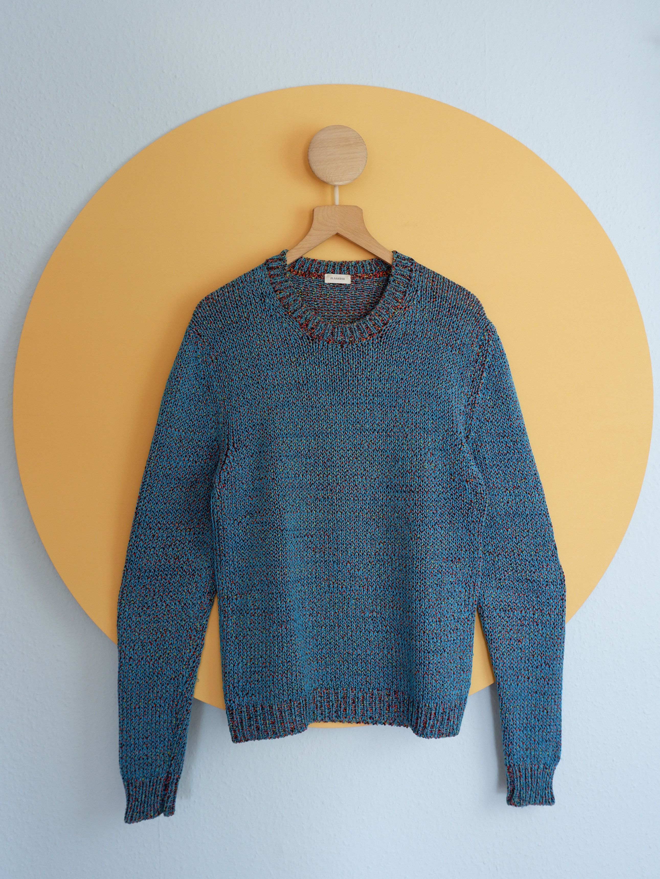 Jil Sander Last drop! Jil Sander turquoise sweater runway SS12 Size US L / EU 52-54 / 3 - 2 Thumbnail