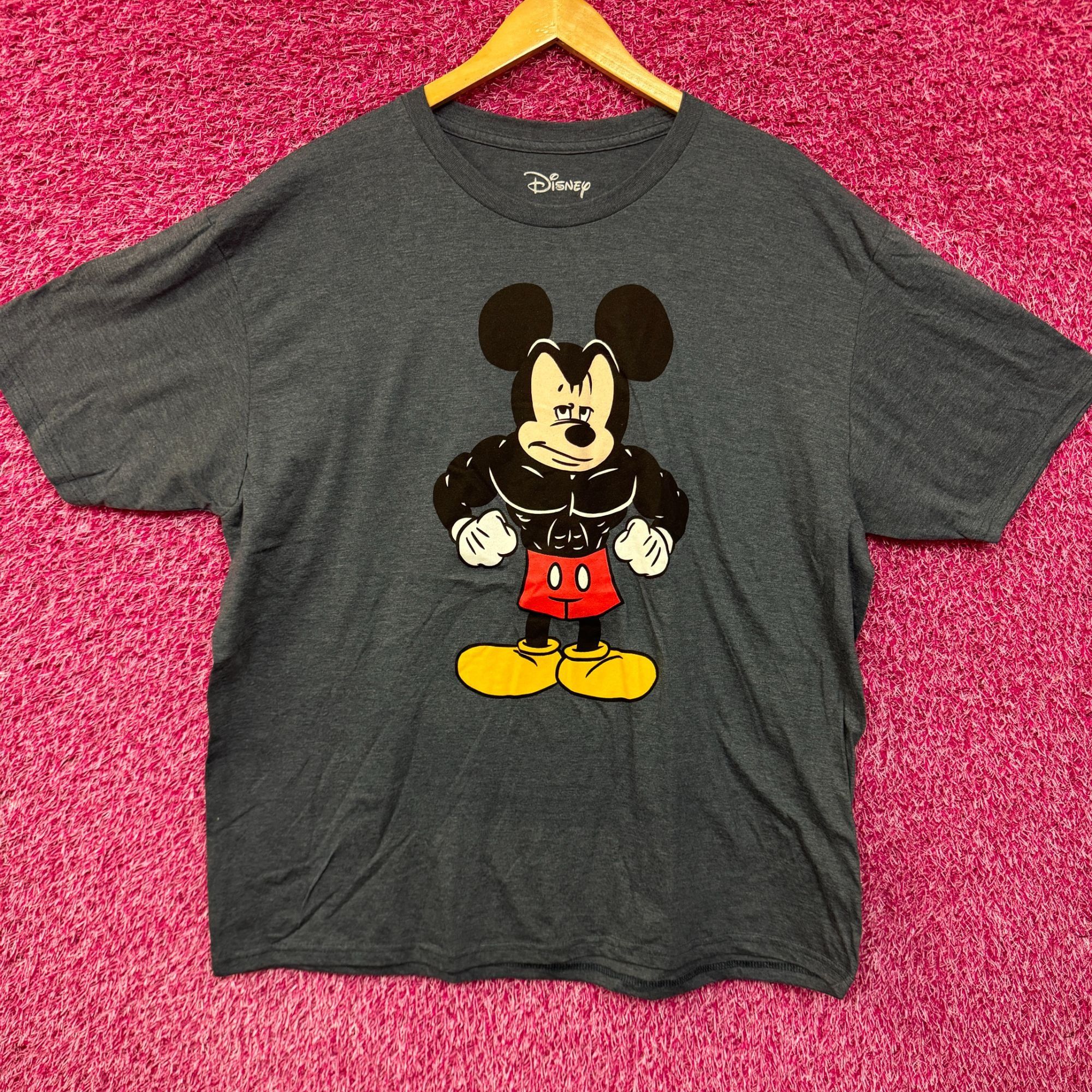 Disney Body builder Mickey T-shirt size 2xl Size US XXL / EU 58 / 5 - 1 Thumbnail