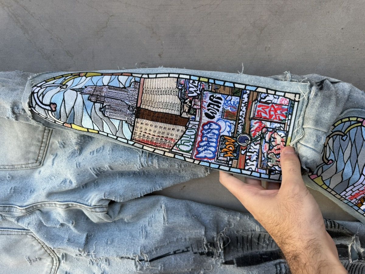 Who Decides War Who Decides War Dual Patch Pocket Pants “Sky” – Size 34 Size US 34 / EU 50 - 14 Thumbnail