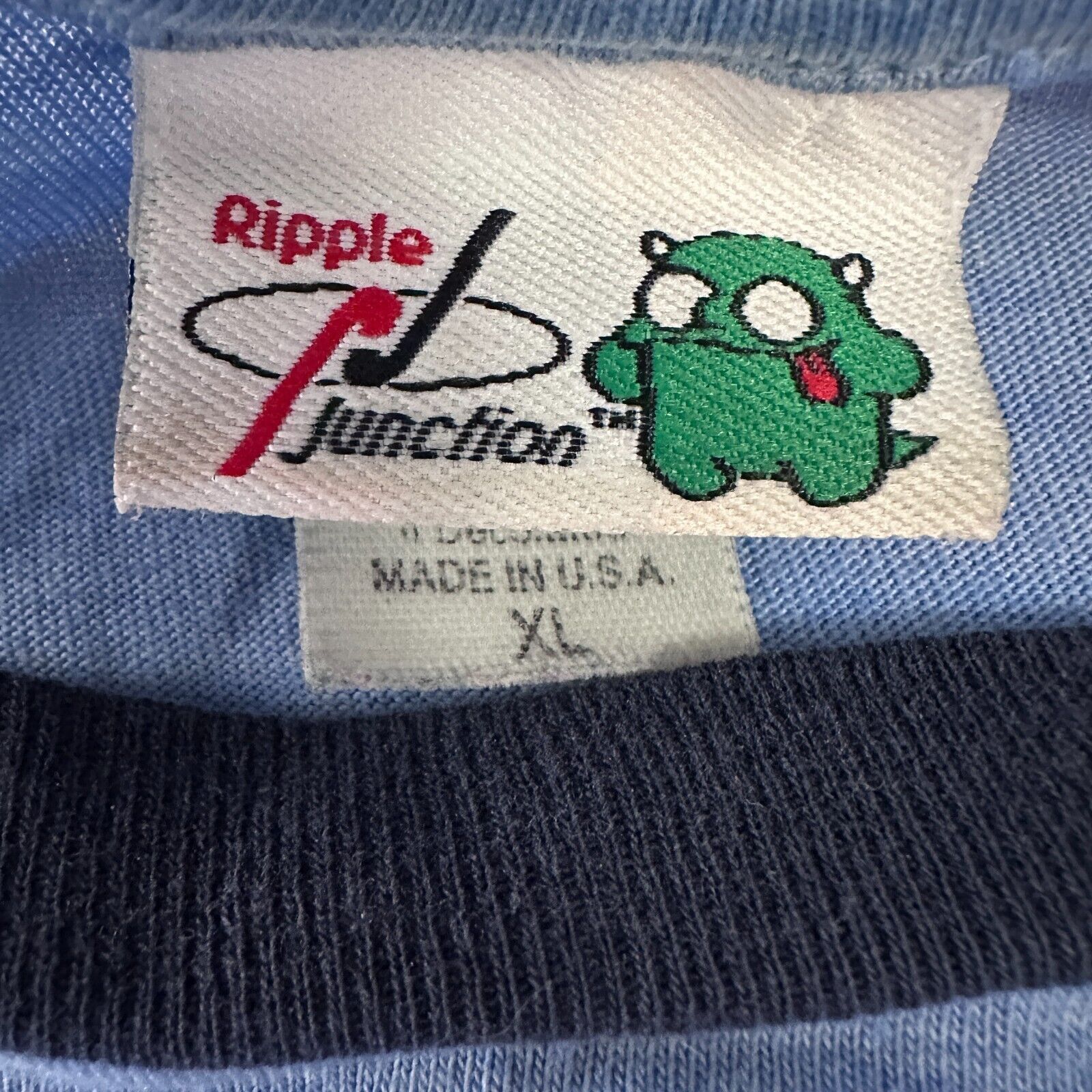 Ripple Junction Vintage MegaMan T-Shirt Men’s XL Blue Say Hello To My Little Size US XL / EU 56 / 4 - 5 Thumbnail