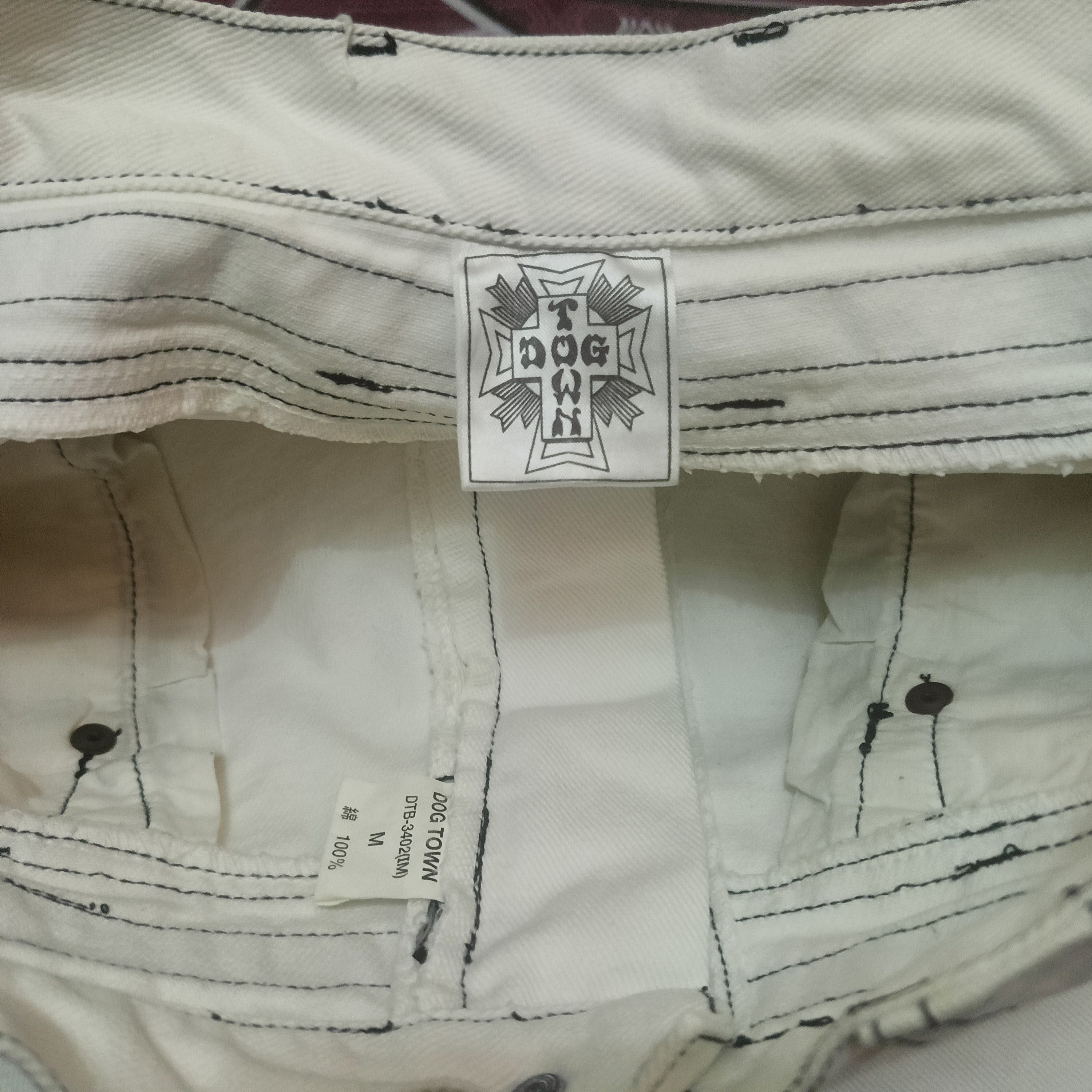 Dogtown Dogtown Baggy Jeans Jnco Style Hip Hop Size US 29 - 9 Thumbnail