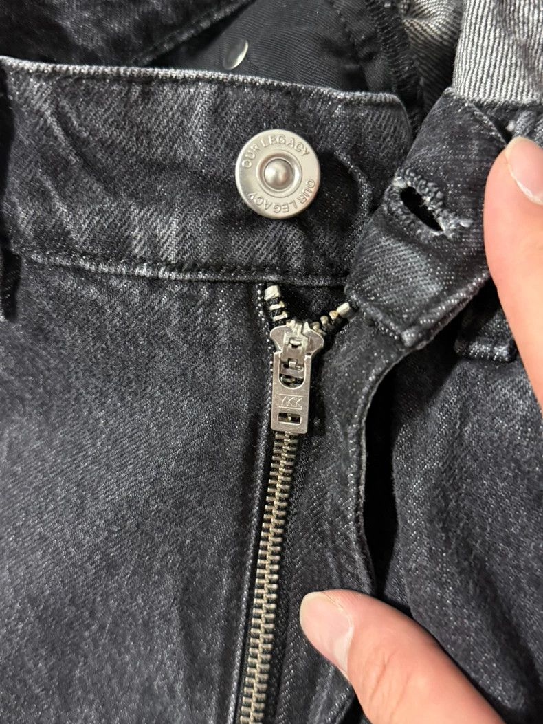 Our Legacy our legacy Third cut black gray washed jeans 2503-Nextarrow Size US 32 / EU 48 - 6 Thumbnail