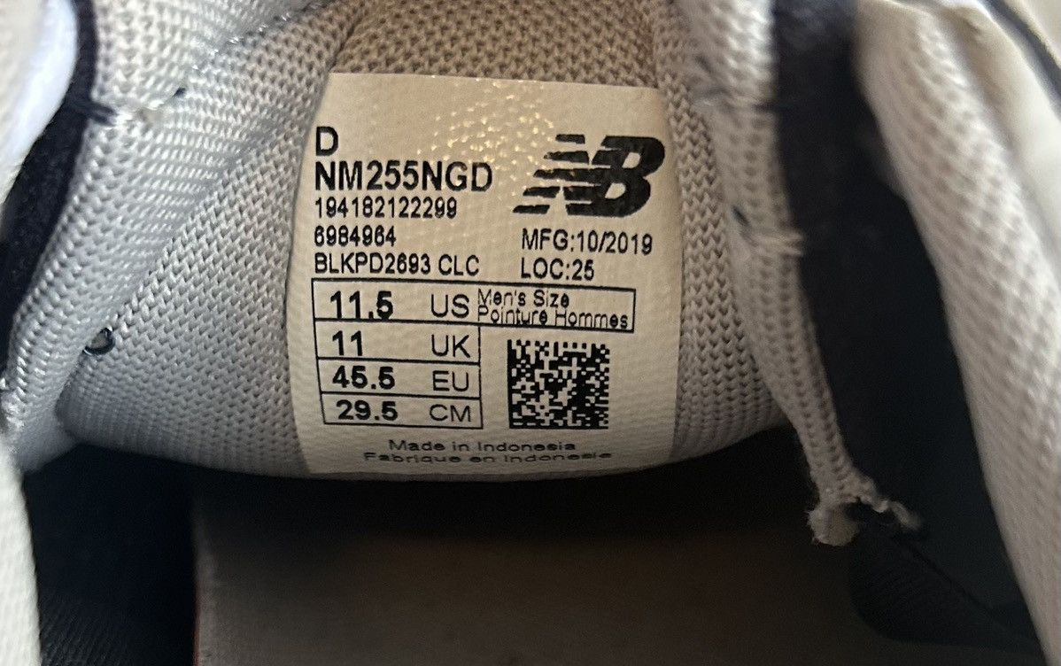 New Balance New Balance Mens Numeric 255 Skate Shoes Low Trek Blue Size US 11.5 / EU 44-45 - 13 Thumbnail