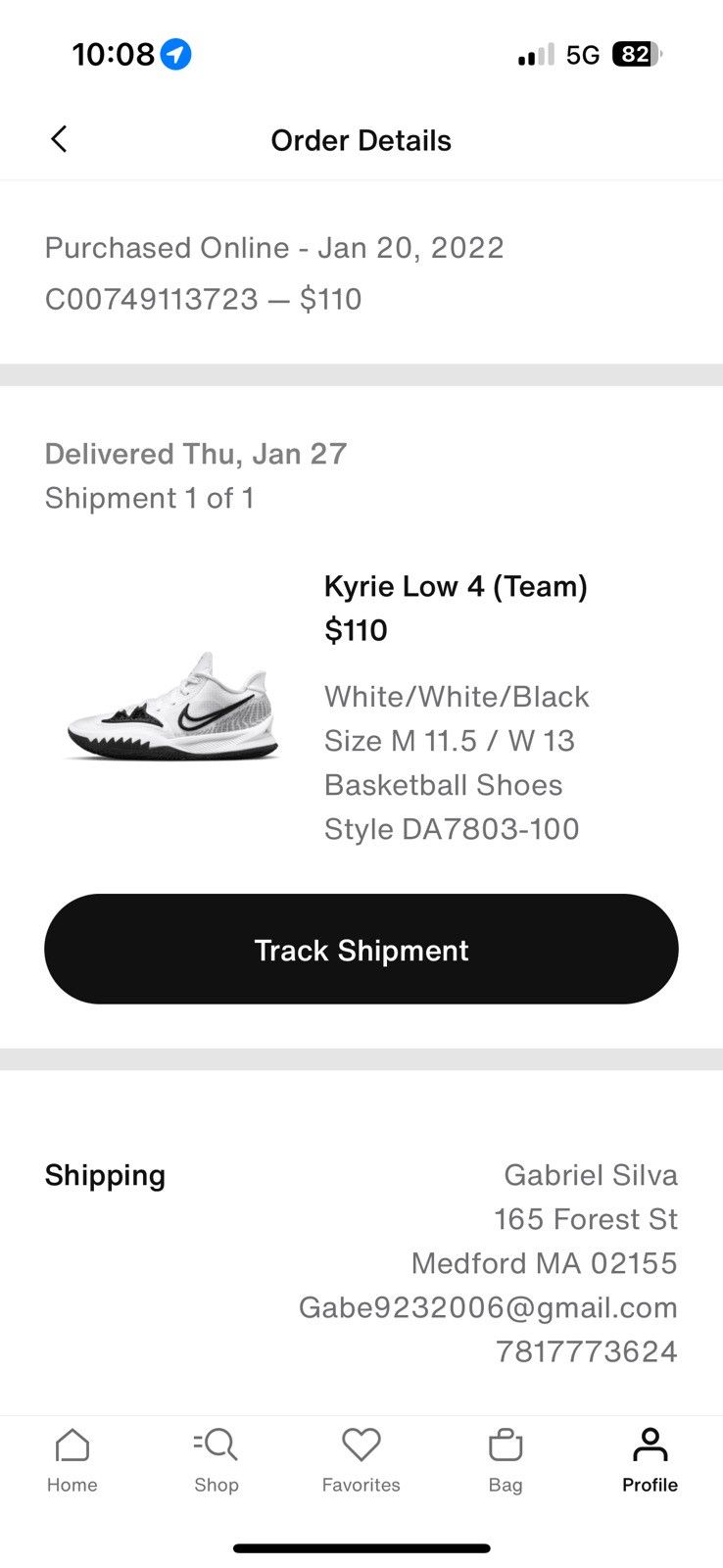 Nike Kyrie 4 Low Size US 11.5 / EU 44-45 - 5 Thumbnail