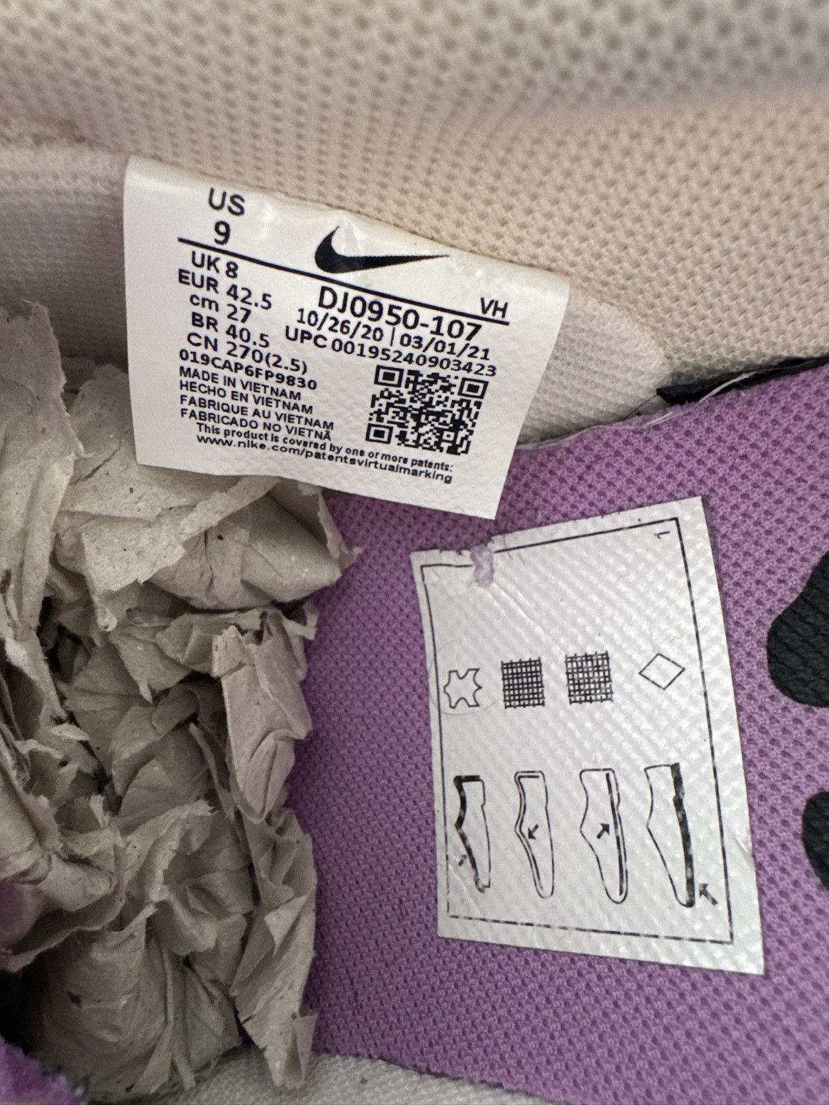 Nike × Off-White Nike Off White Dunk Low Lot 36 Size US 9 / EU 42 - 6 Thumbnail