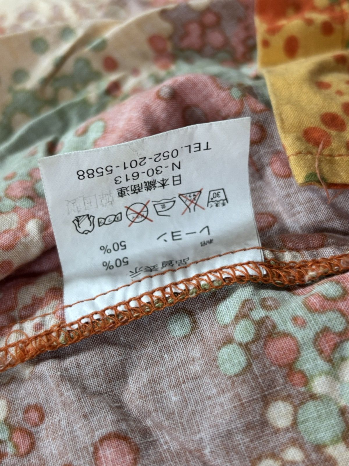 Kansai Yamamoto Vintage Kansai Yamamoto Short Sleeve Shirt Size US M / EU 48-50 / 2 - 4 Thumbnail