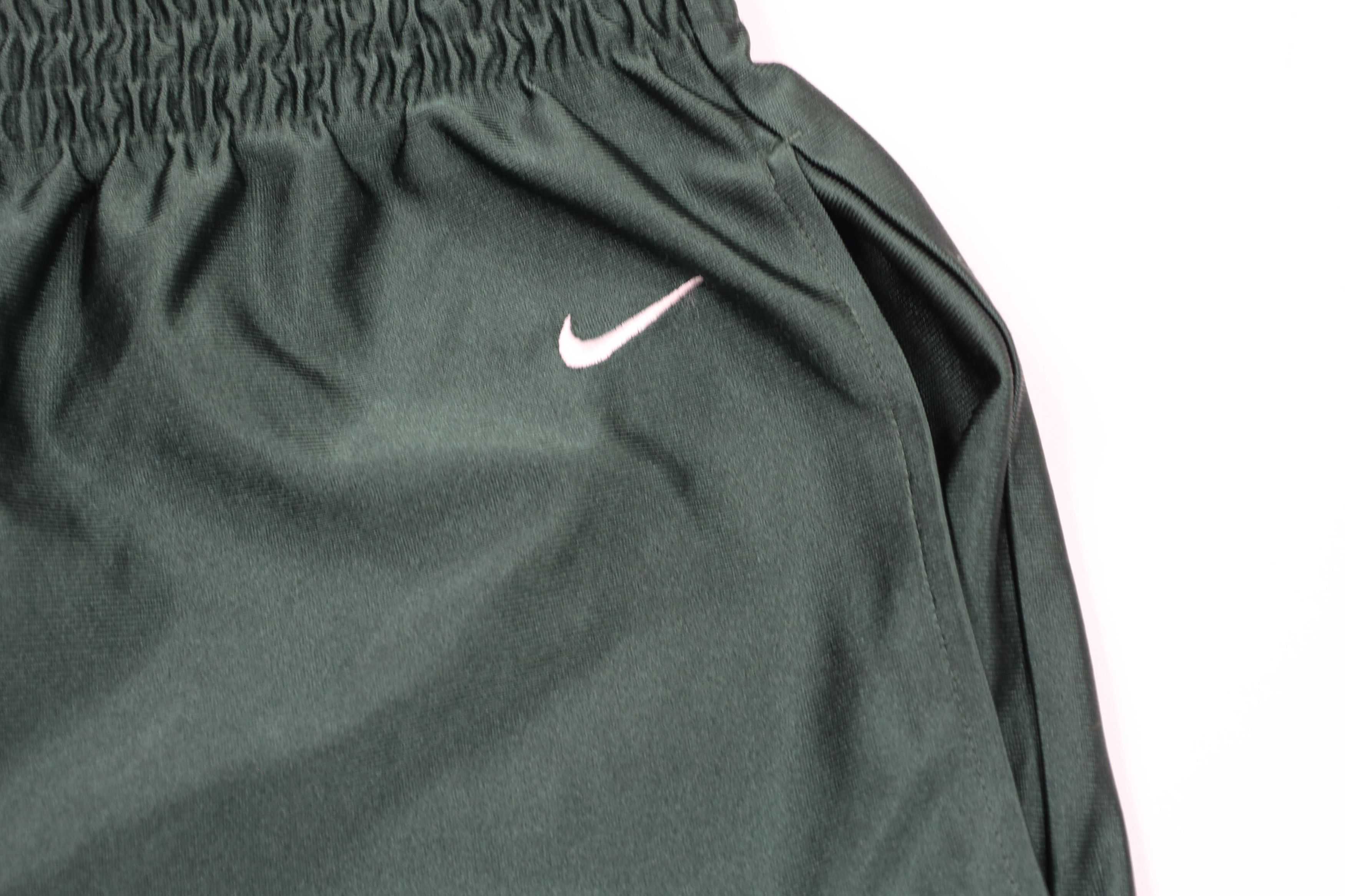 Nike × Vintage Vintage Nike Swoosh University of Miami Basketball Shorts Size US 34 / EU 50 - 6 Thumbnail