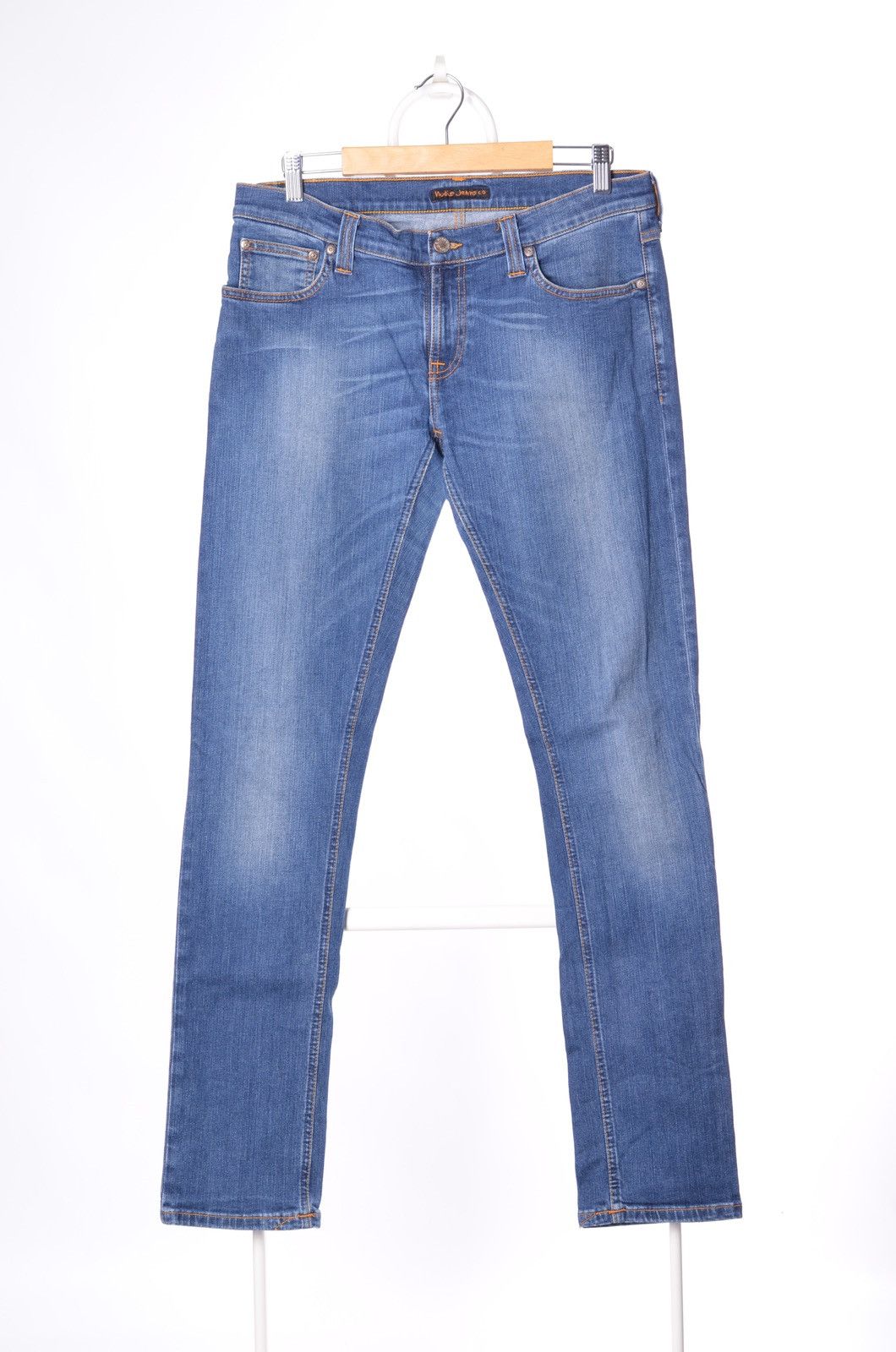 Nudie Jeans Nudie jeans tight long john bright blue denim size 31 Size US 31 - 3 Thumbnail