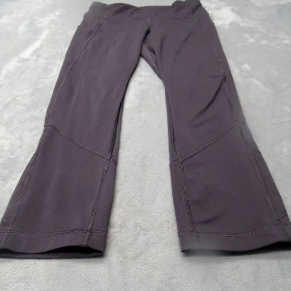 Lululemon Lululemon Legging Womens 4 Purple Pace Rival Crop Stash Pocket Pull on Size 27" / US 4 / IT 40 - 4 Thumbnail