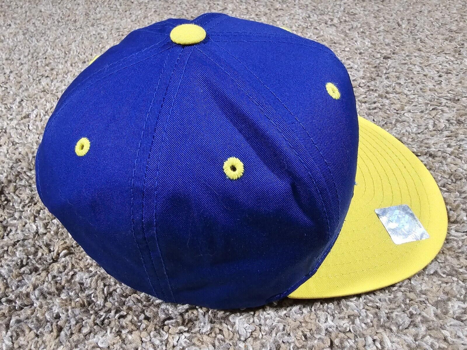 Designer University Delaware Mascot Twill Hat Blue Eclipse Snapback Size ONE SIZE - 4 Thumbnail