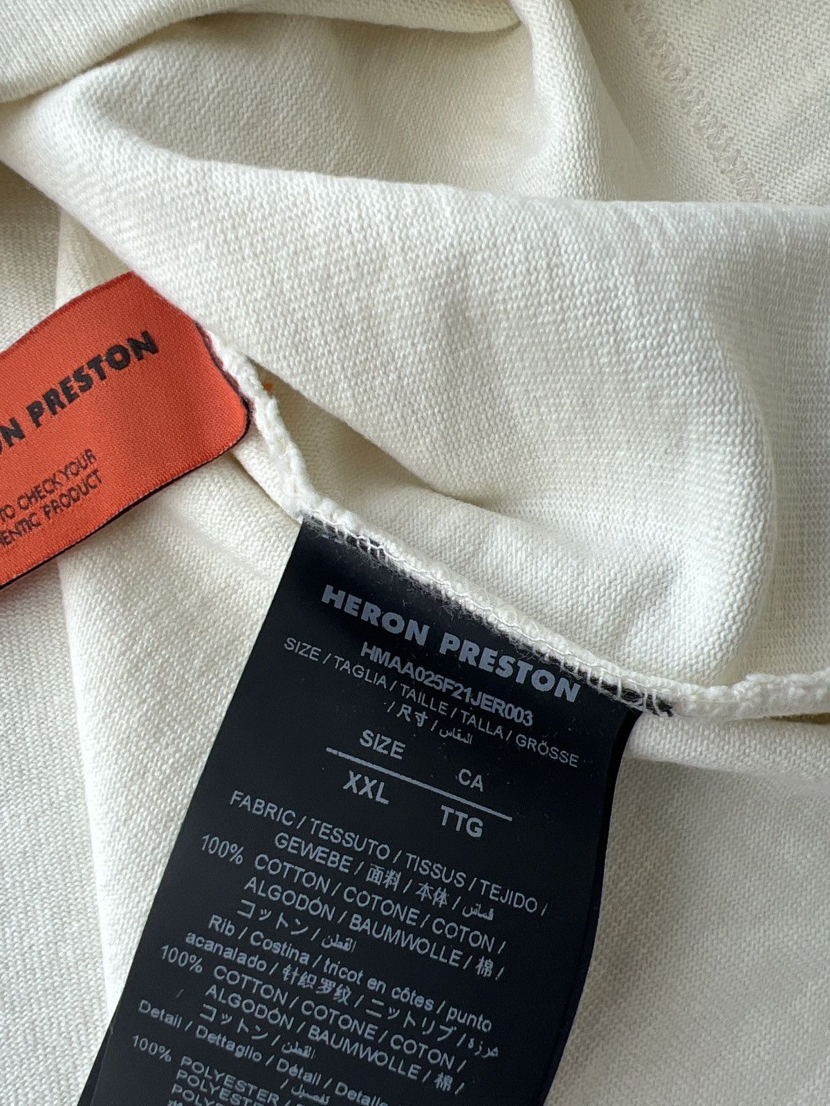 Heron Preston Heron Preston Gum Tee FW21 Size US XXL / EU 58 / 5 - 6 Thumbnail