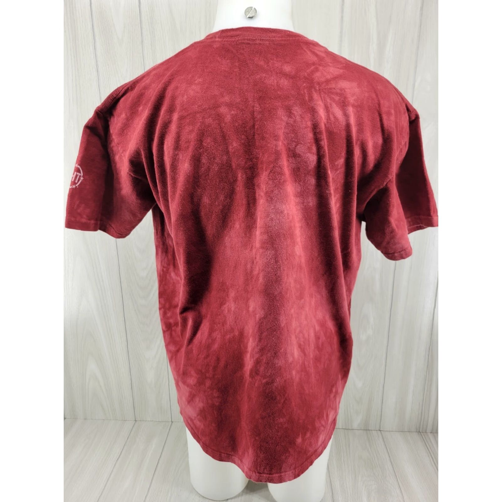 The Mountain The Mountain T-Shirt Mens XL Red Tie Dye Eagle American USA Flag Graphic Tee Size US XL / EU 56 / 4 - 6 Thumbnail