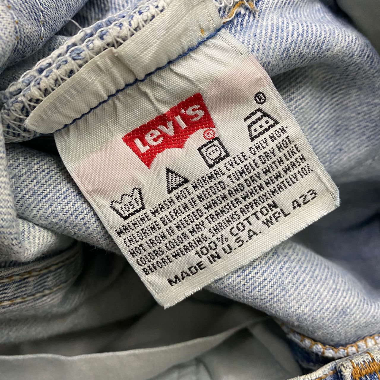 Levi's 💥Vintage 90s Levis Distressed Denim Kurt Cobain Style Size US 29 - 14 Thumbnail