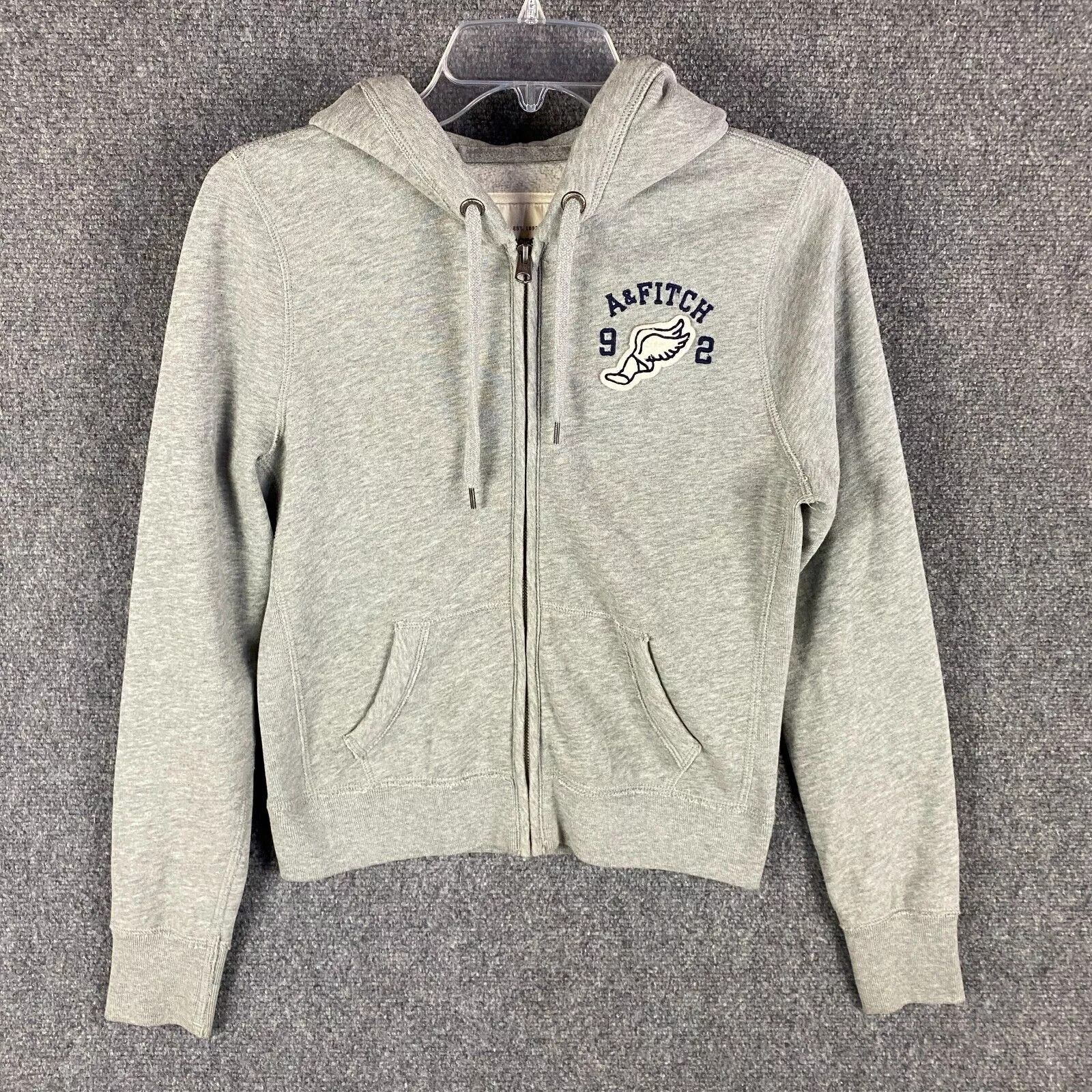 Abercrombie & Fitch Abercrombie & Fitch Hoodie Juniors Large Full Zip Cotton L Size L / US 10 / IT 46 - 1 Thumbnail