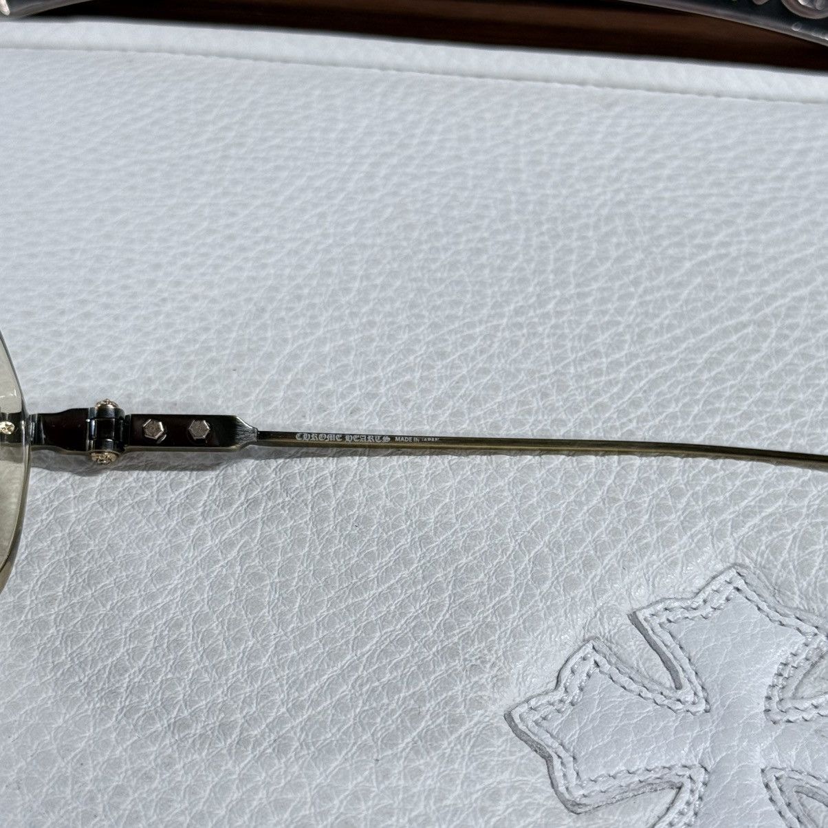 Chrome Hearts Chrome Hearts SEX T-9 Sunglasses Size ONE SIZE - 8 Thumbnail