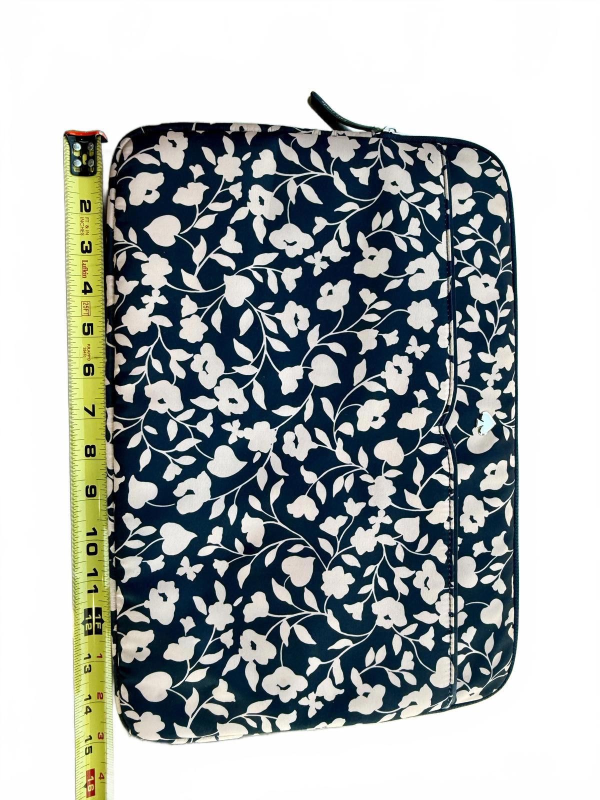 Other Kate Spade Black & White Floral Padded Laptop Case Sleeve Size ONE SIZE - 7 Thumbnail