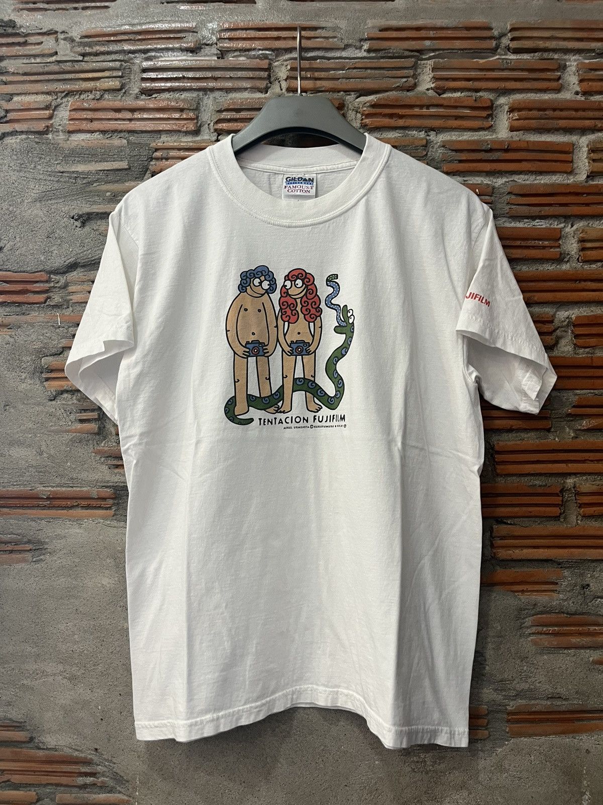 Fujifilm Vntage TENTACION FUJI FILM Promo 00’s Funny Tshirt Size US L / EU 52-54 / 3 - 2 Thumbnail