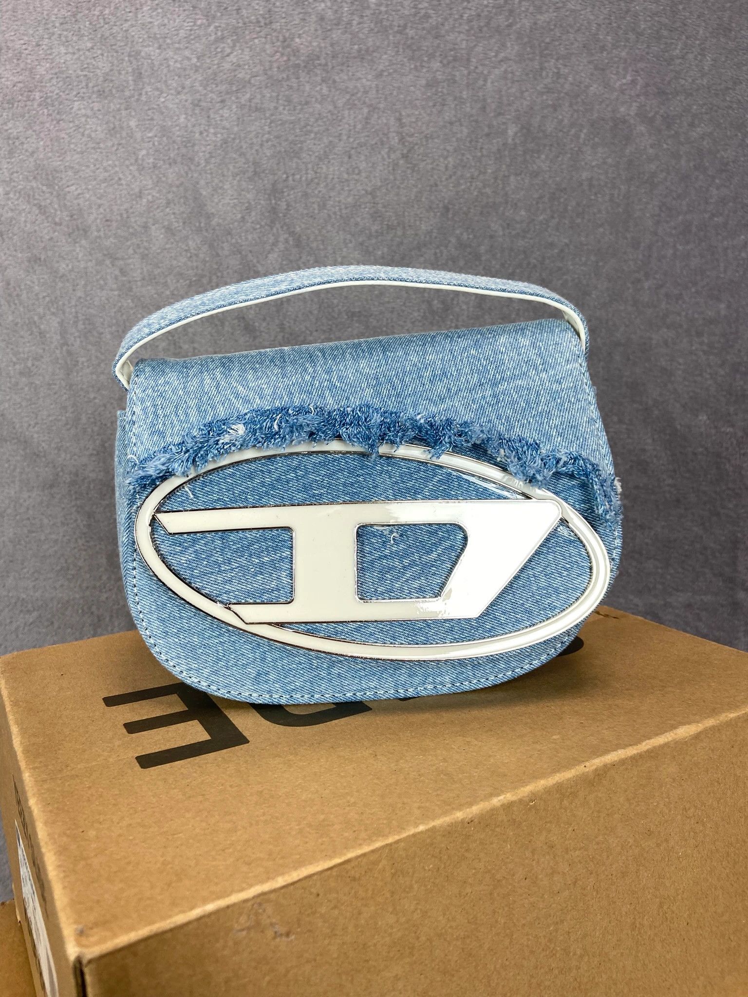 Diesel Diesel Blue Handbag Y2K Streetwear Size ONE SIZE - 1 Thumbnail
