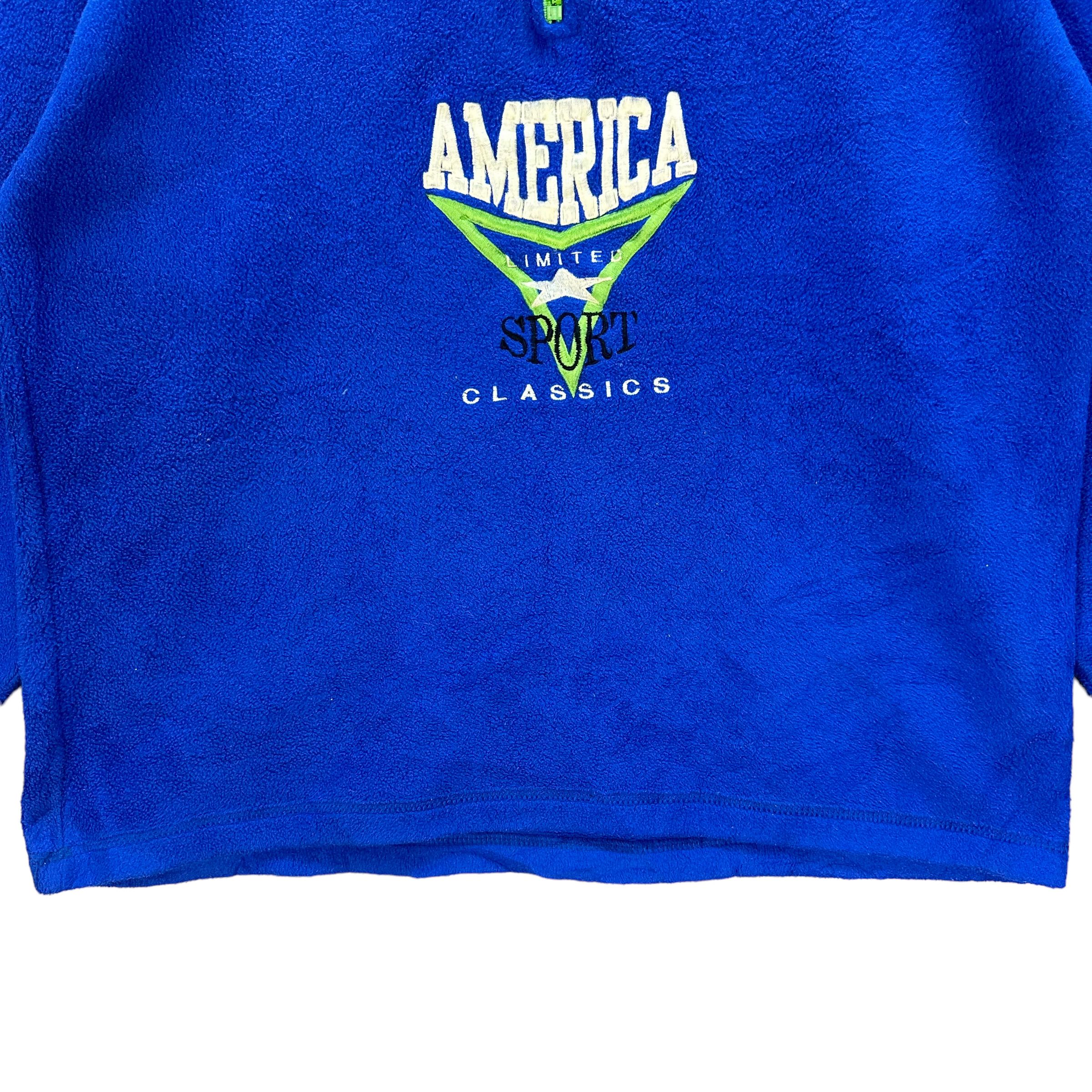 Other AMERICA LIMITED SPORT CLASSIC HALF ZIP FLEECE #8472-010 Size US M / EU 48-50 / 2 - 4 Thumbnail