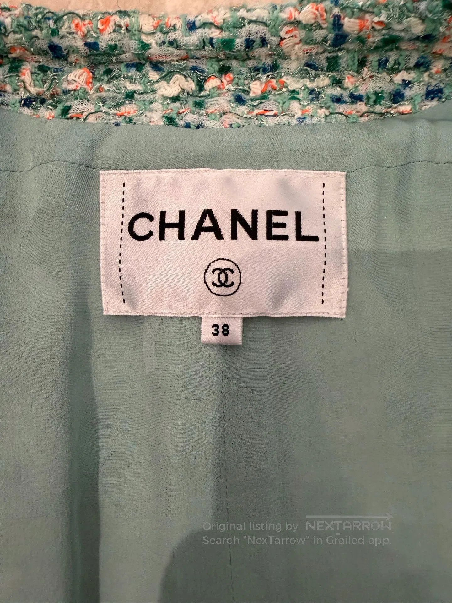 Chanel Chanel Green Beach Vest Size 38. Size US M / EU 48-50 / 2 - 3 Thumbnail