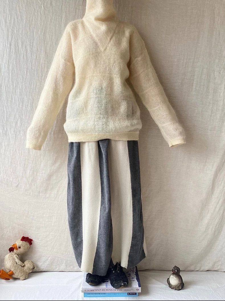 Other Issey Miyake Cream-colored knitted top Size M / US 6-8 / IT 42-44 - 5 Thumbnail