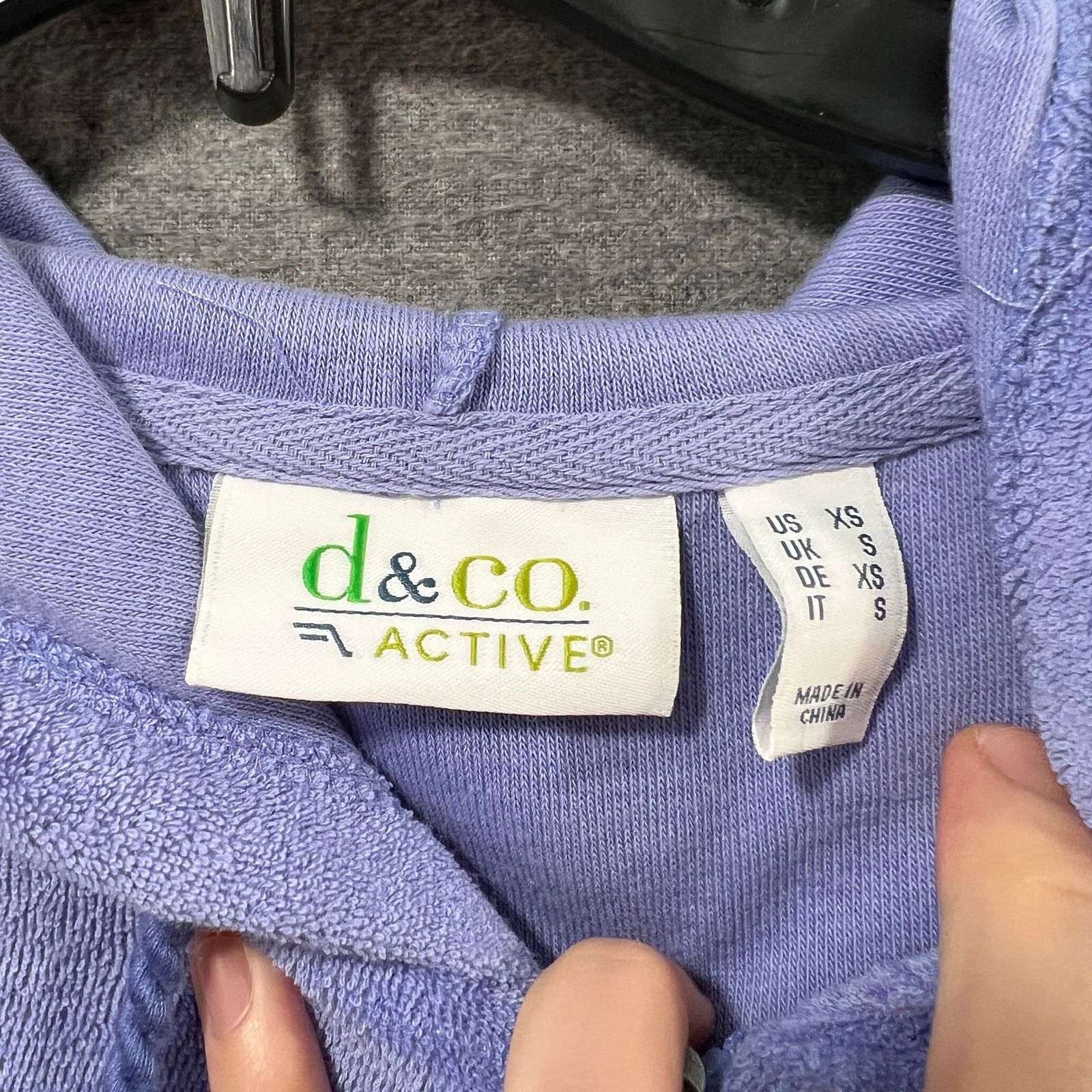 Other Denim & Co. Active Knit Terry Half Zip Top w Jogger Pants Size XS / US 0-2 / IT 36-38 - 3 Thumbnail