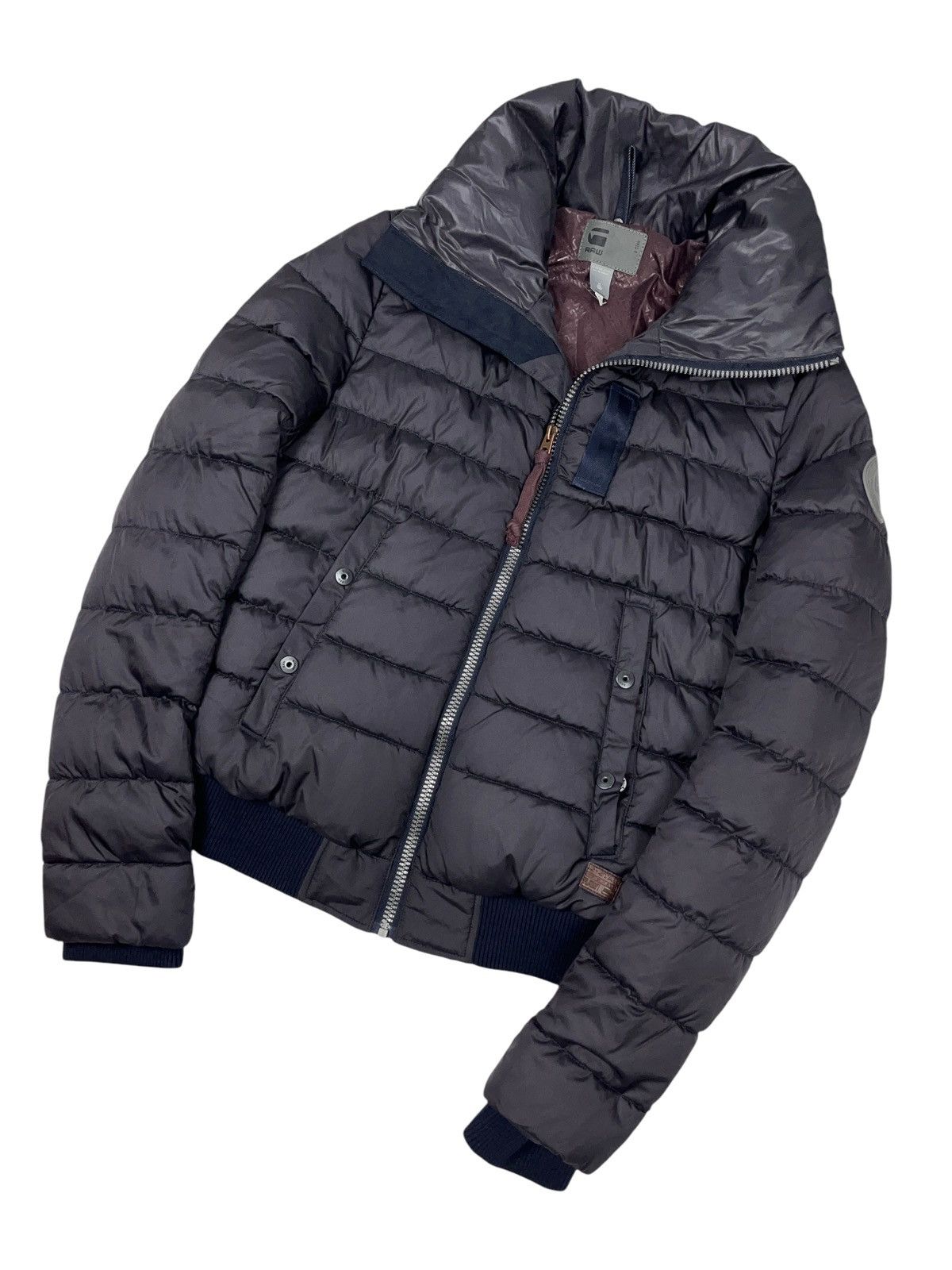 G-Star × Japanese Brand G-Star Raw Whistler Slim Bomber Jacket Puffer y2k Size S / US 4 / IT 40 - 1 Thumbnail