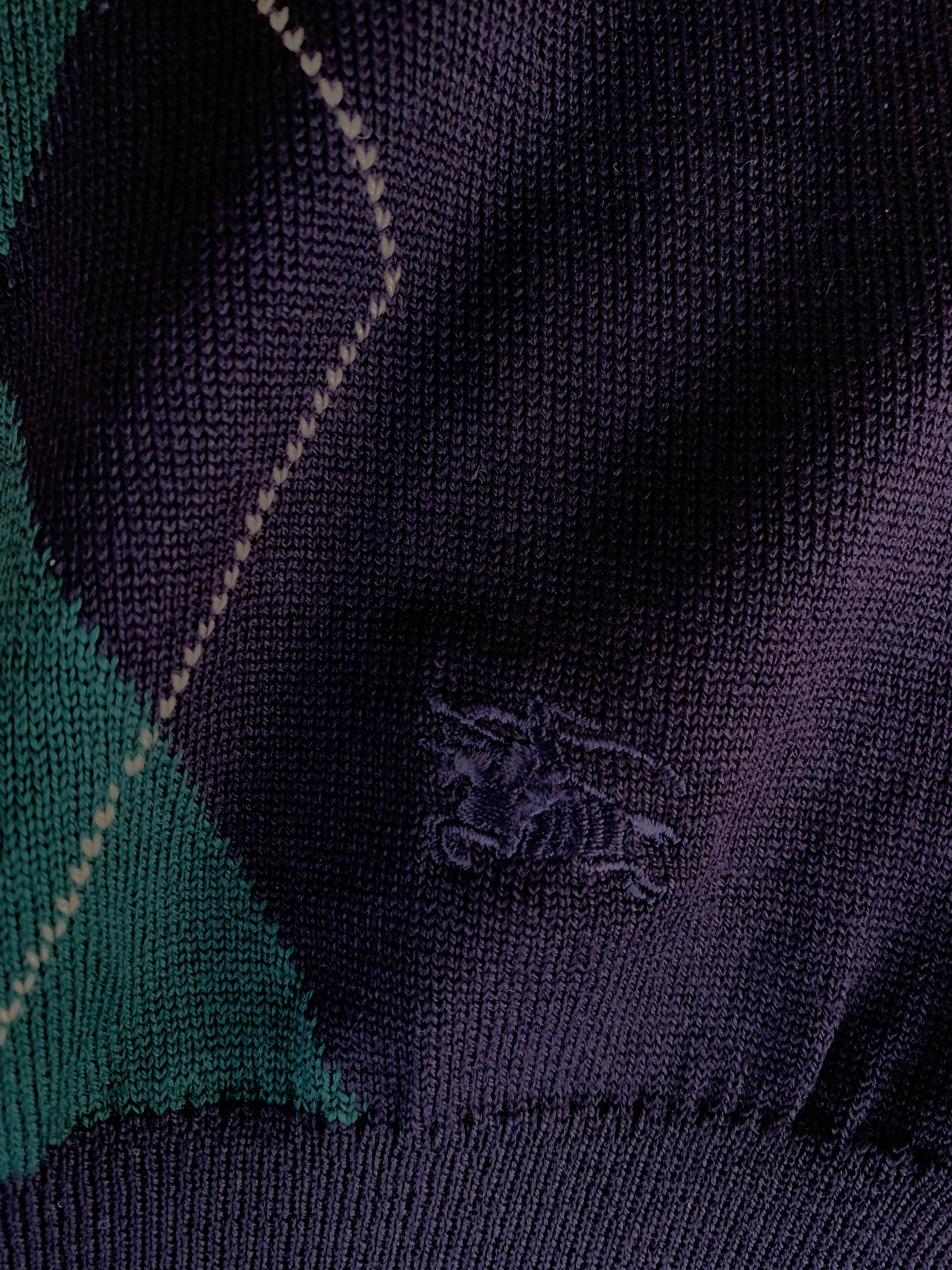 Burberry Vintage burberrys knitwear Size US L / EU 52-54 / 3 - 2 Thumbnail