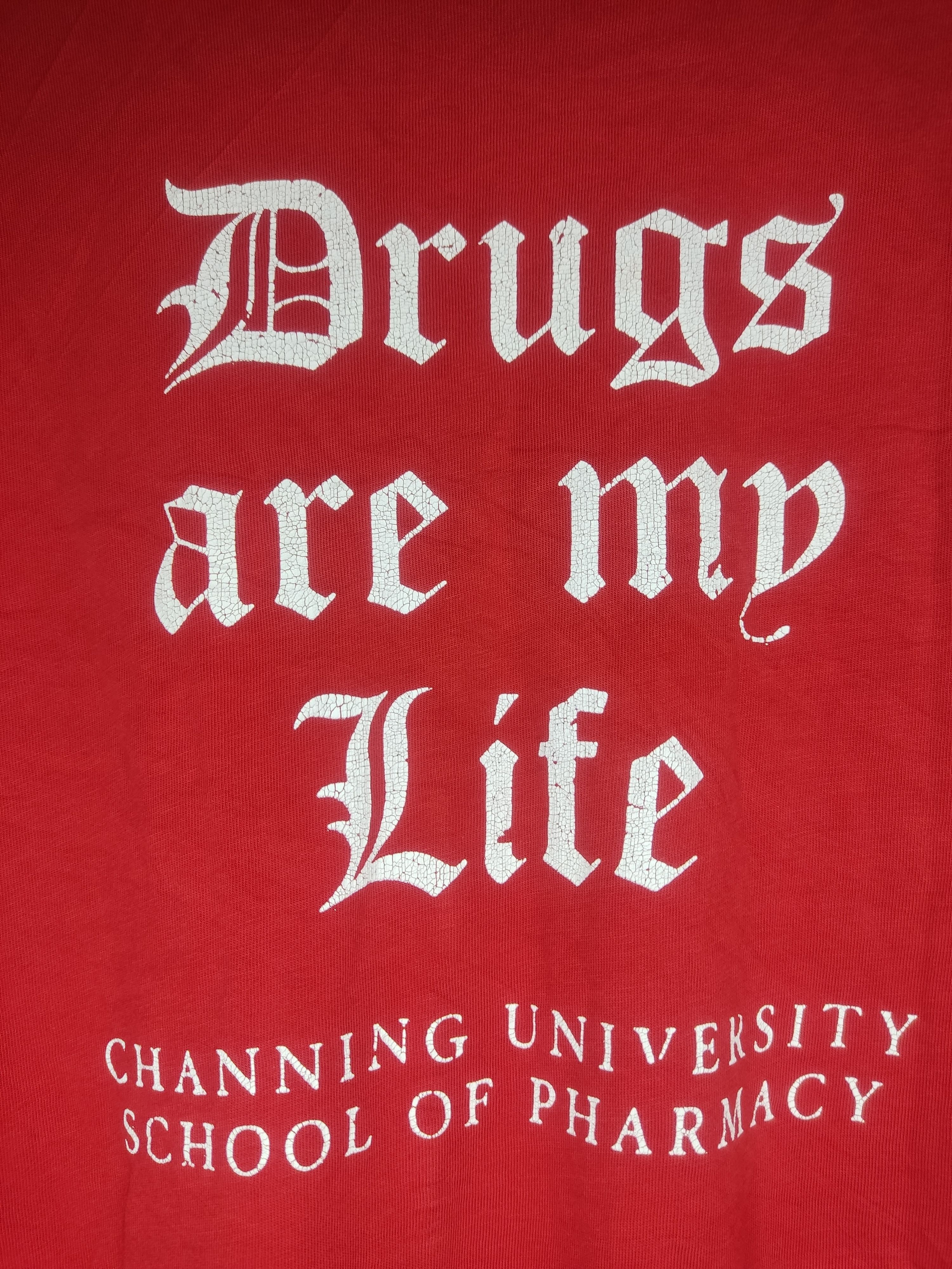 Amiri Vintage Amiri Drug Are My Life Tshirt Size US M / EU 48-50 / 2 - 2 Thumbnail