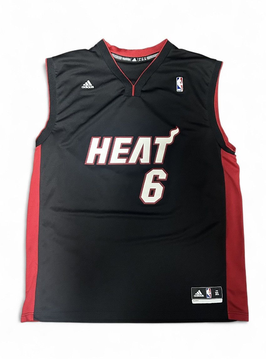 Adidas LeBron Heat Jersey Size US XL / EU 56 / 4 - 1 Thumbnail