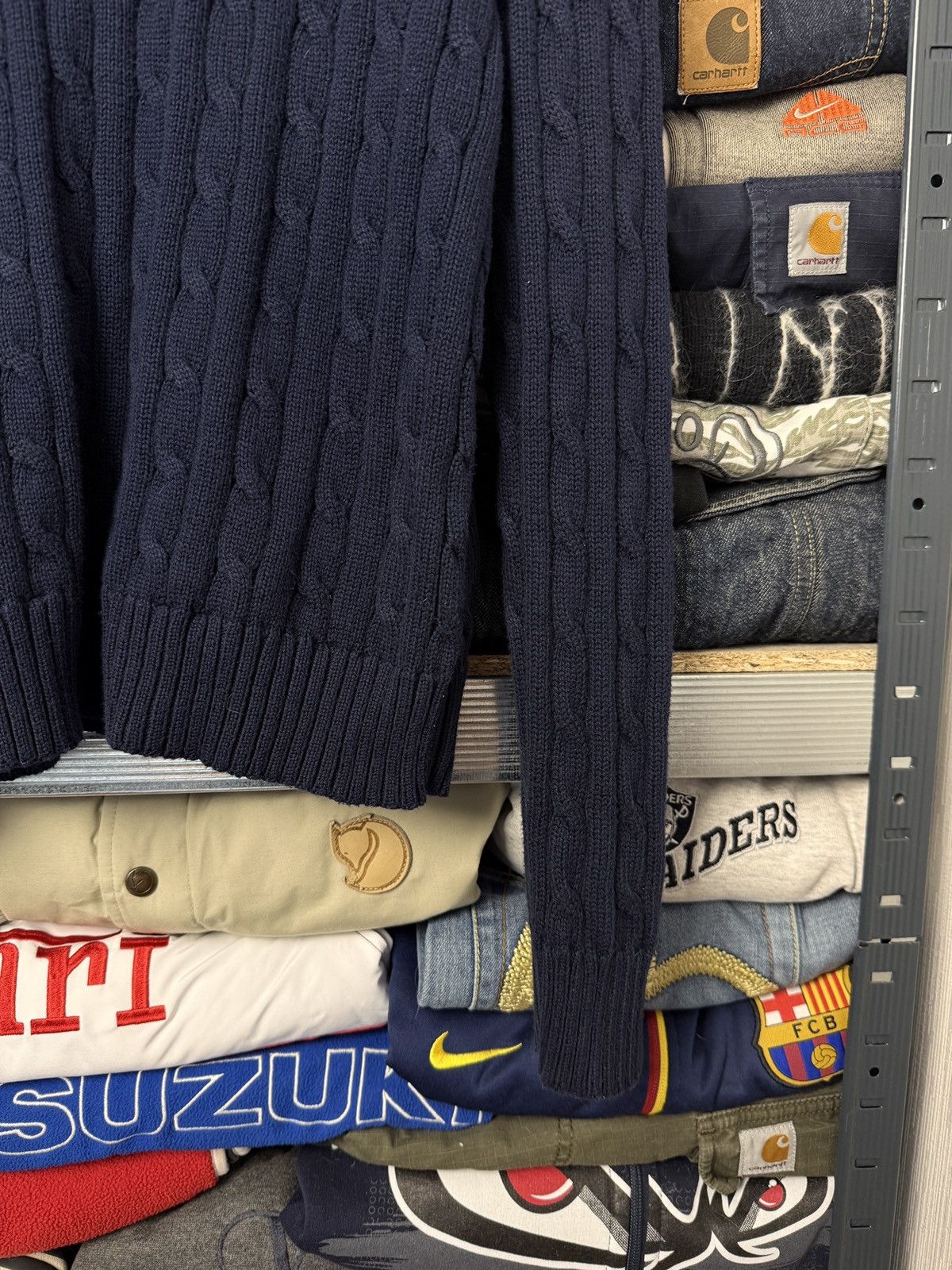Polo Ralph Lauren Polo Ralph Lauren Cable Knit Sweater Female Blue Color Size XL / US 12-14 / IT 48-50 - 5 Thumbnail