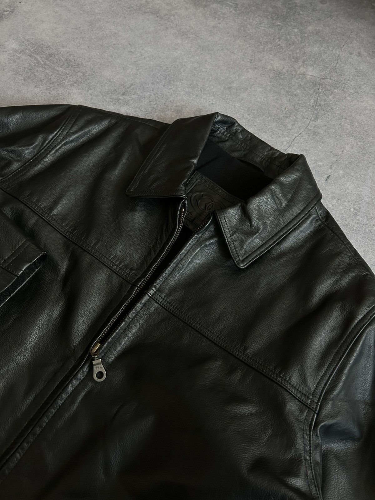 Genuine Leather Vintage Ciro Citerrio factur leather jacket mens y2k Size US L / EU 52-54 / 3 - 6 Thumbnail