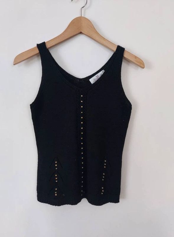 Vintage Vintage knitted top 8/10 Size S / US 4 / IT 40 - 3 Thumbnail